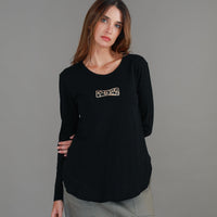 Black Graphic Tee