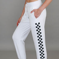 White Joggers