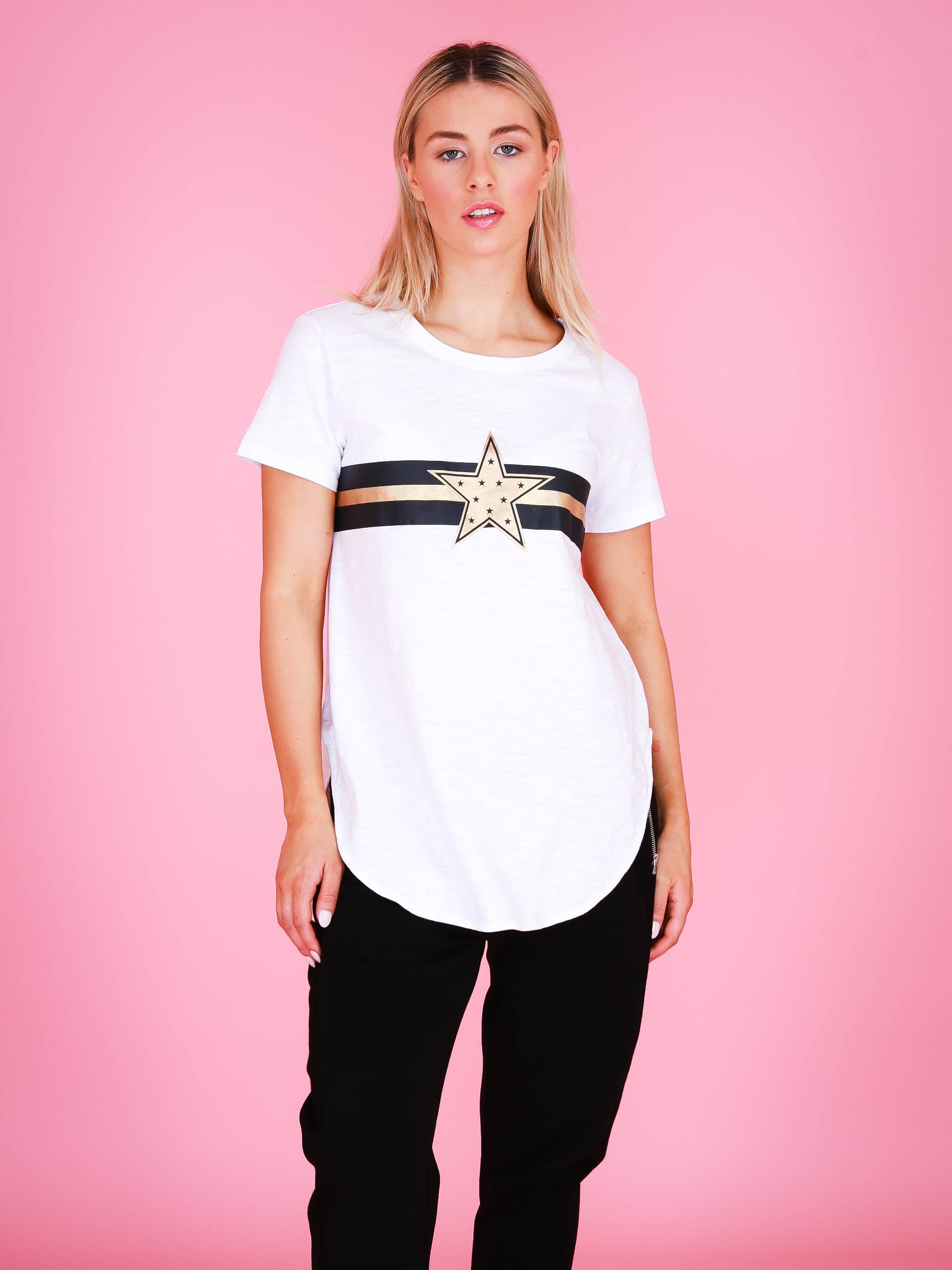 womens white t shirt