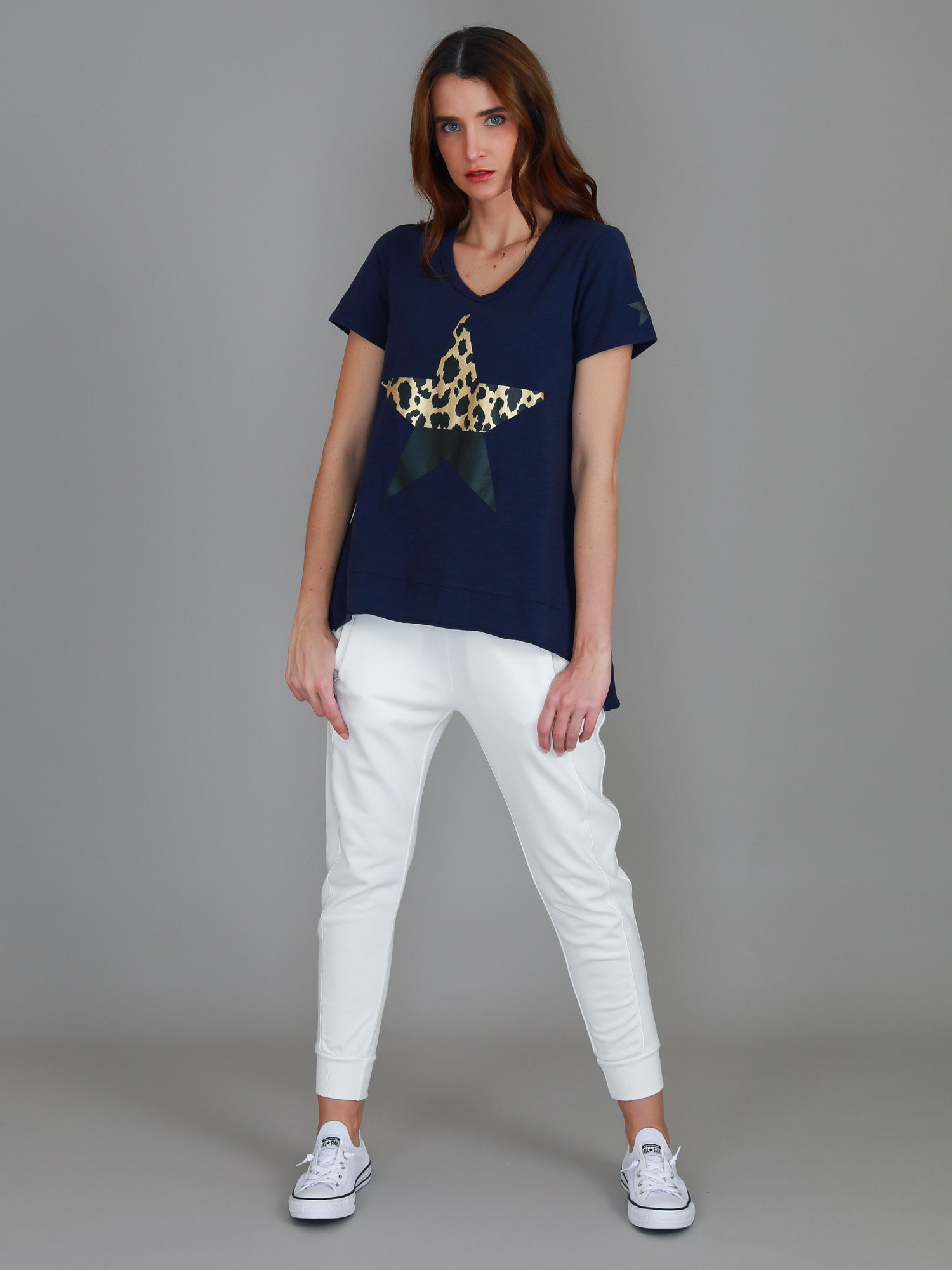 graphic oversized t shirt #color_navy
