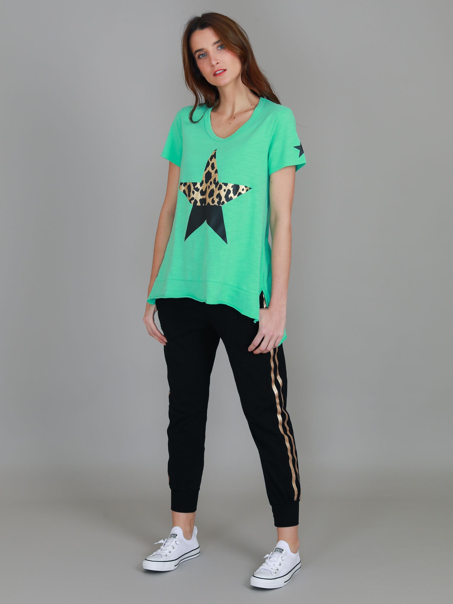 women's graphic tees #color_spring green