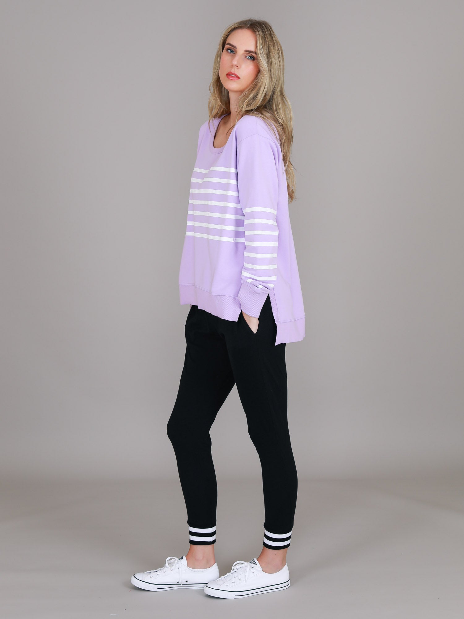 crew necks women #color_dusty purple