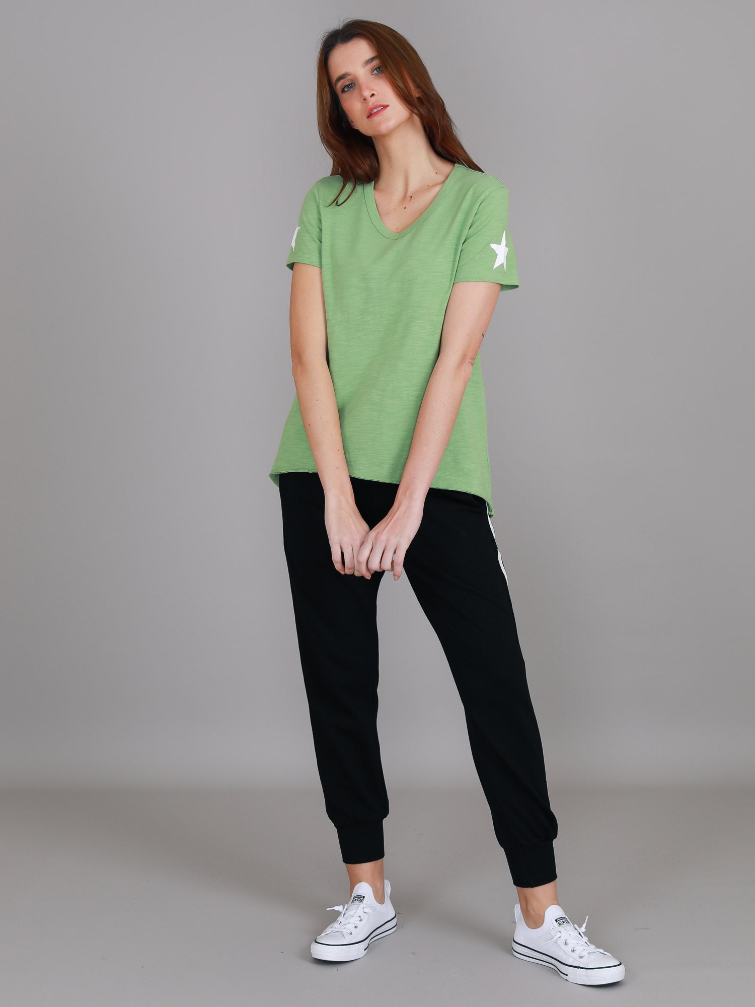 green oversized tee #color_asparagus