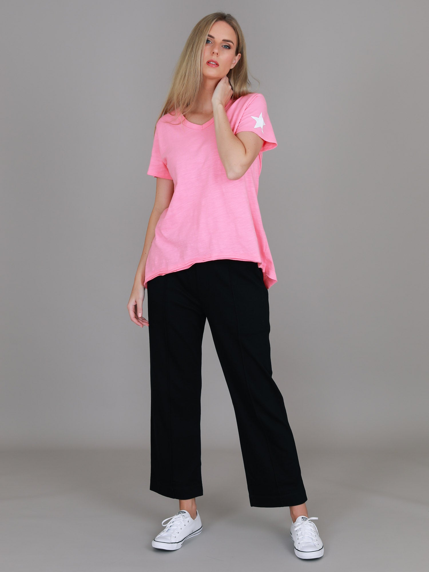 baby pink tee #color_vintage pink
