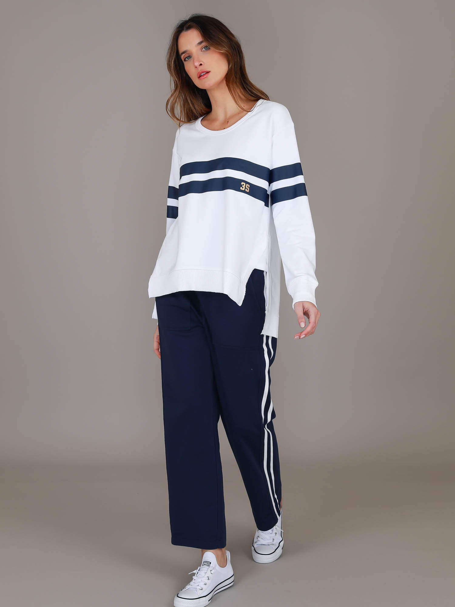 womens white sweatshirt #color_white