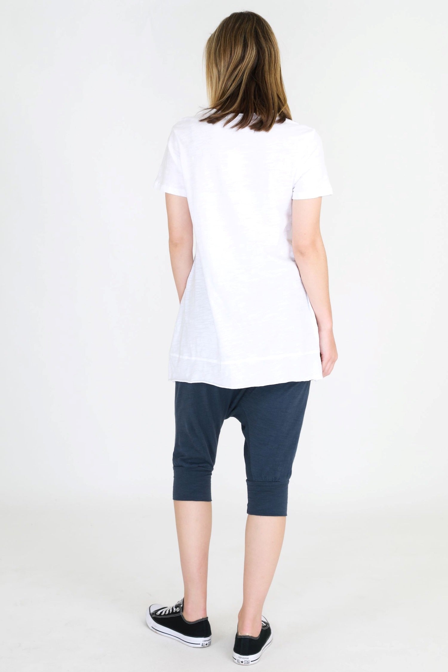 Womens Drop Crotch Pants #color_indigo