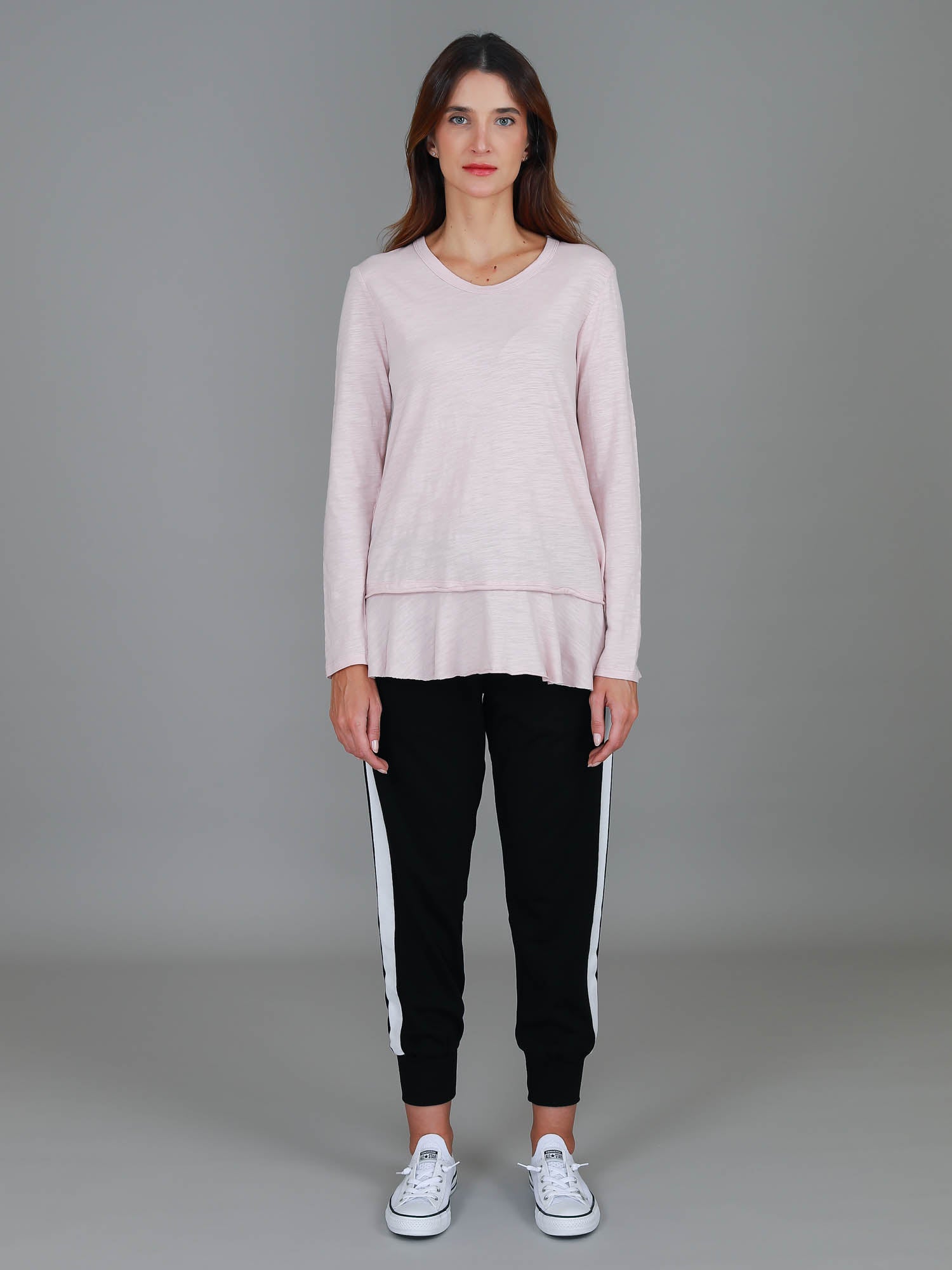 oversized long sleeve t shirts #color_blush marle