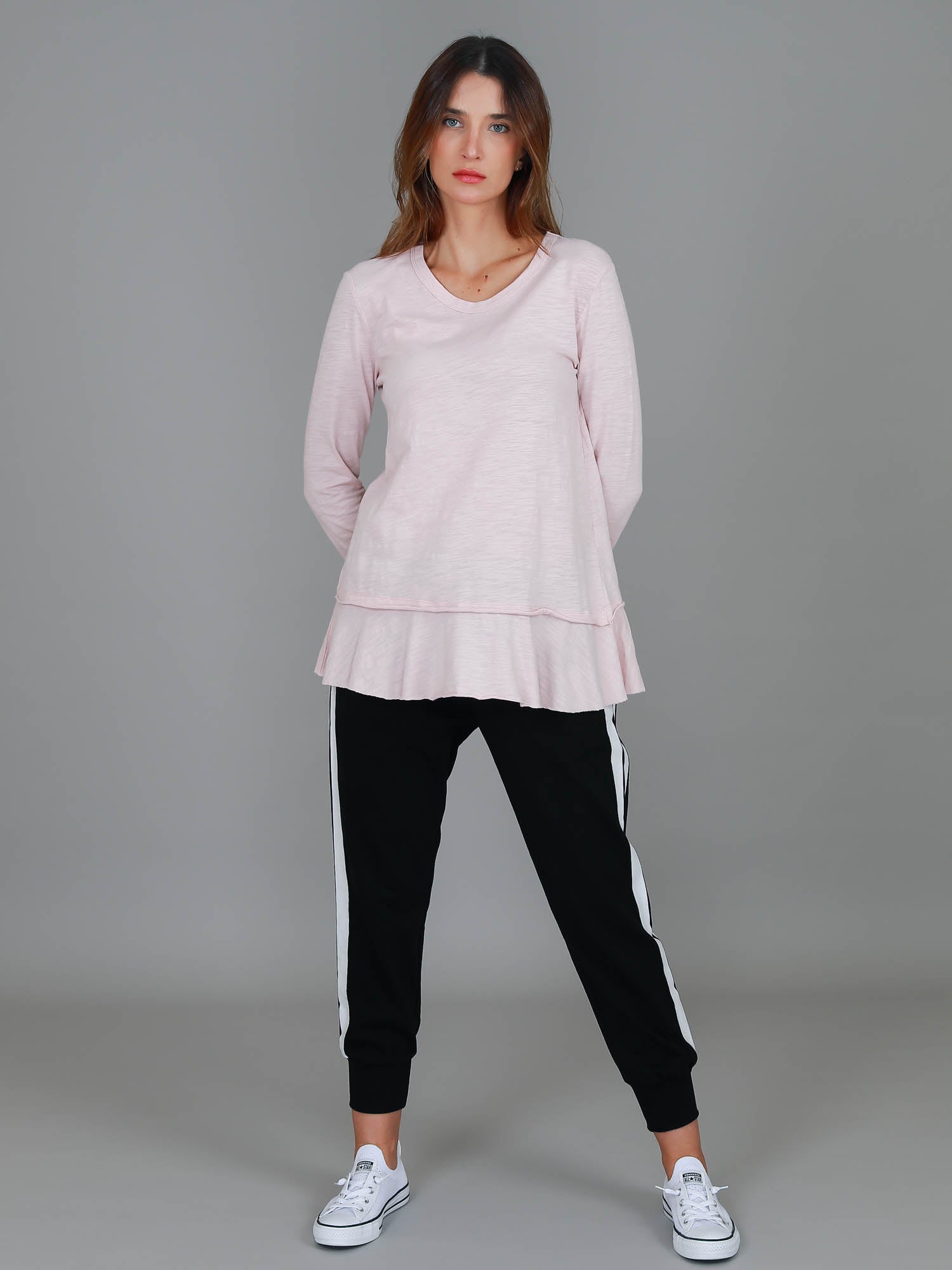 womens longsleeve #color_blush marle