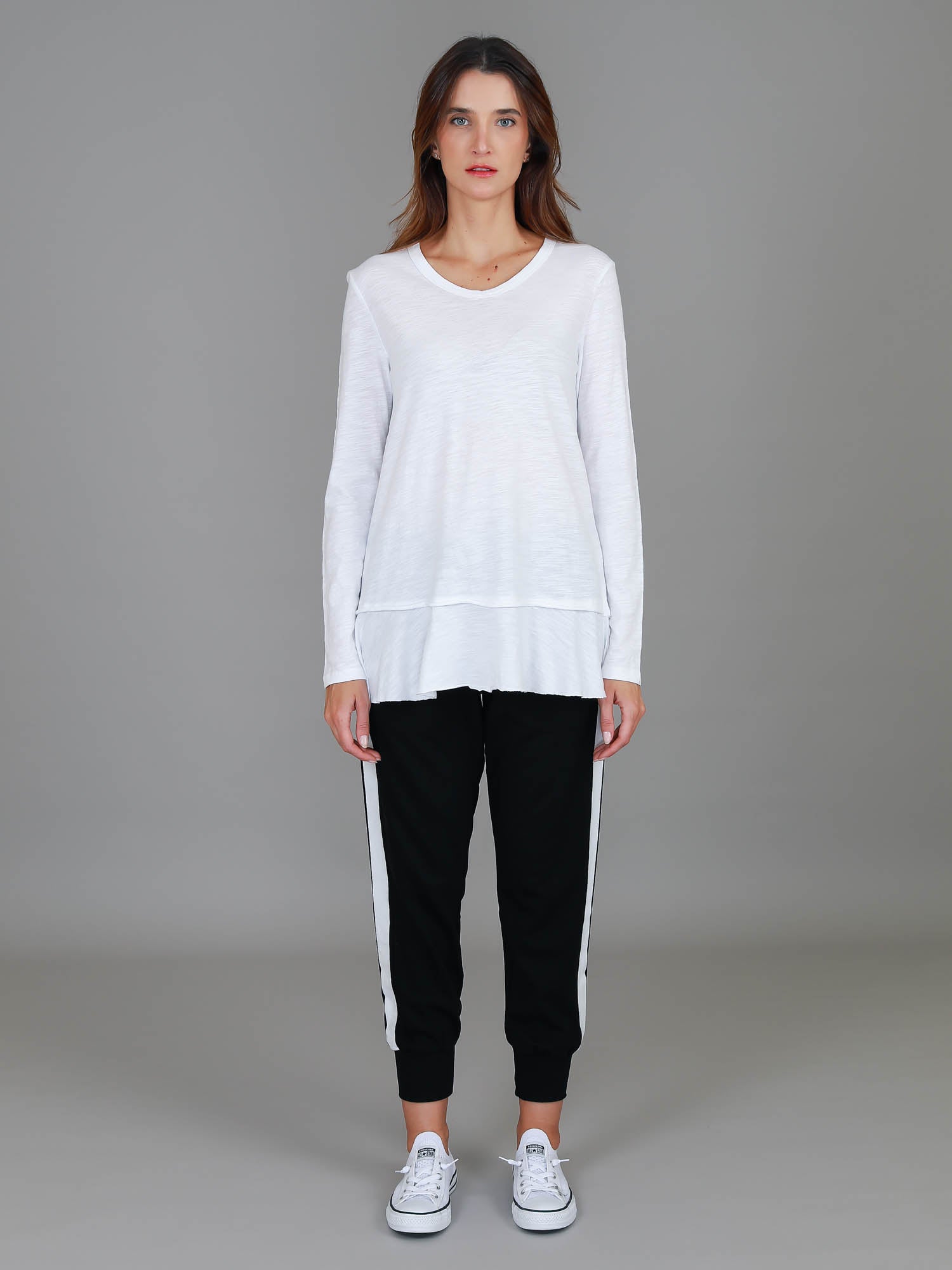 women's long sleeve cotton t shirts #color_white