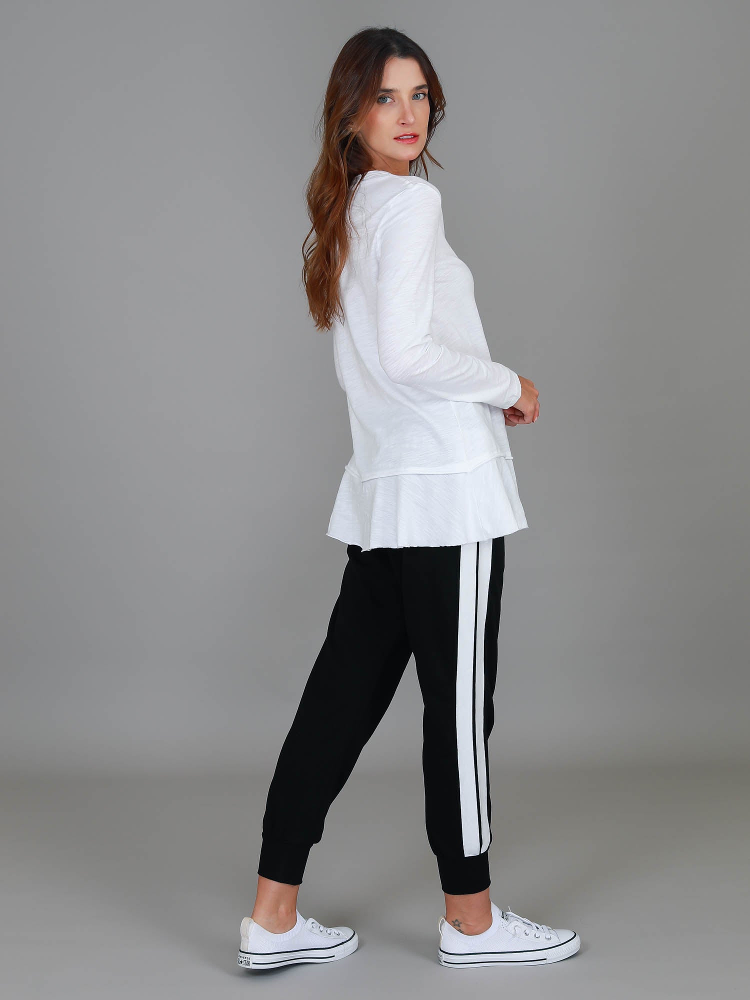 womens fitted long sleeve t shirts #color_white