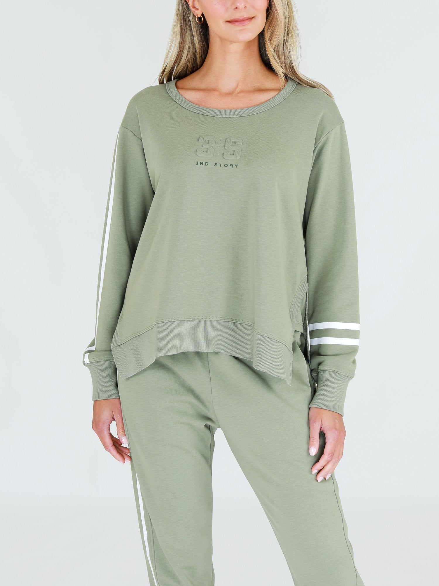 tracksuit set #color_sage leaf