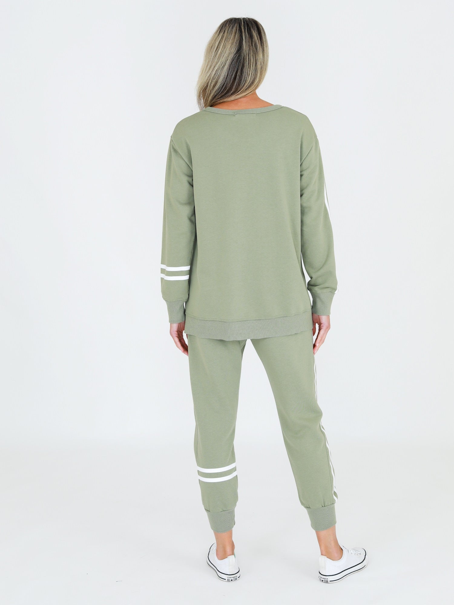 womans tracksuit #color_sage leaf