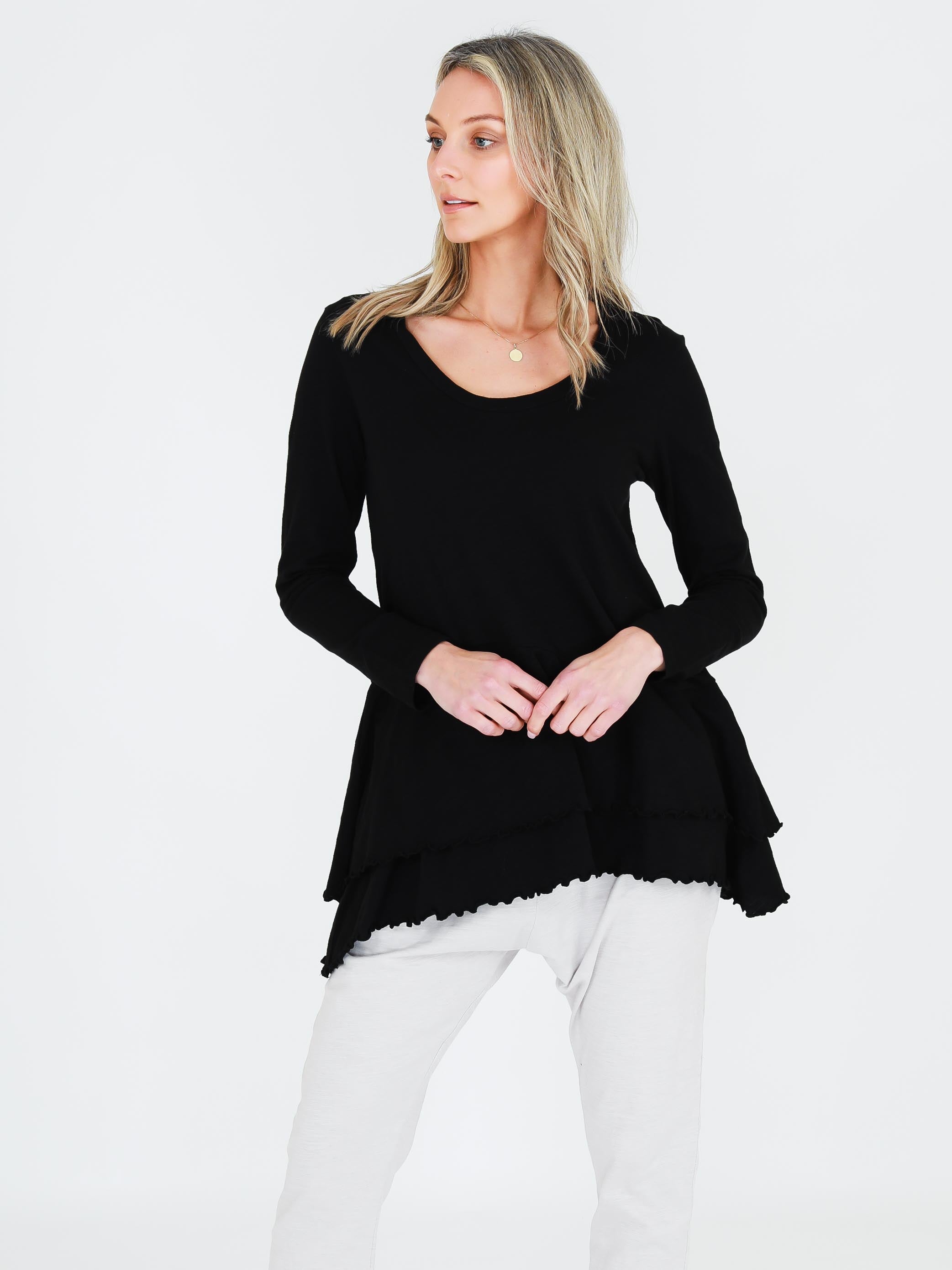 oversize t shirt women #color_black