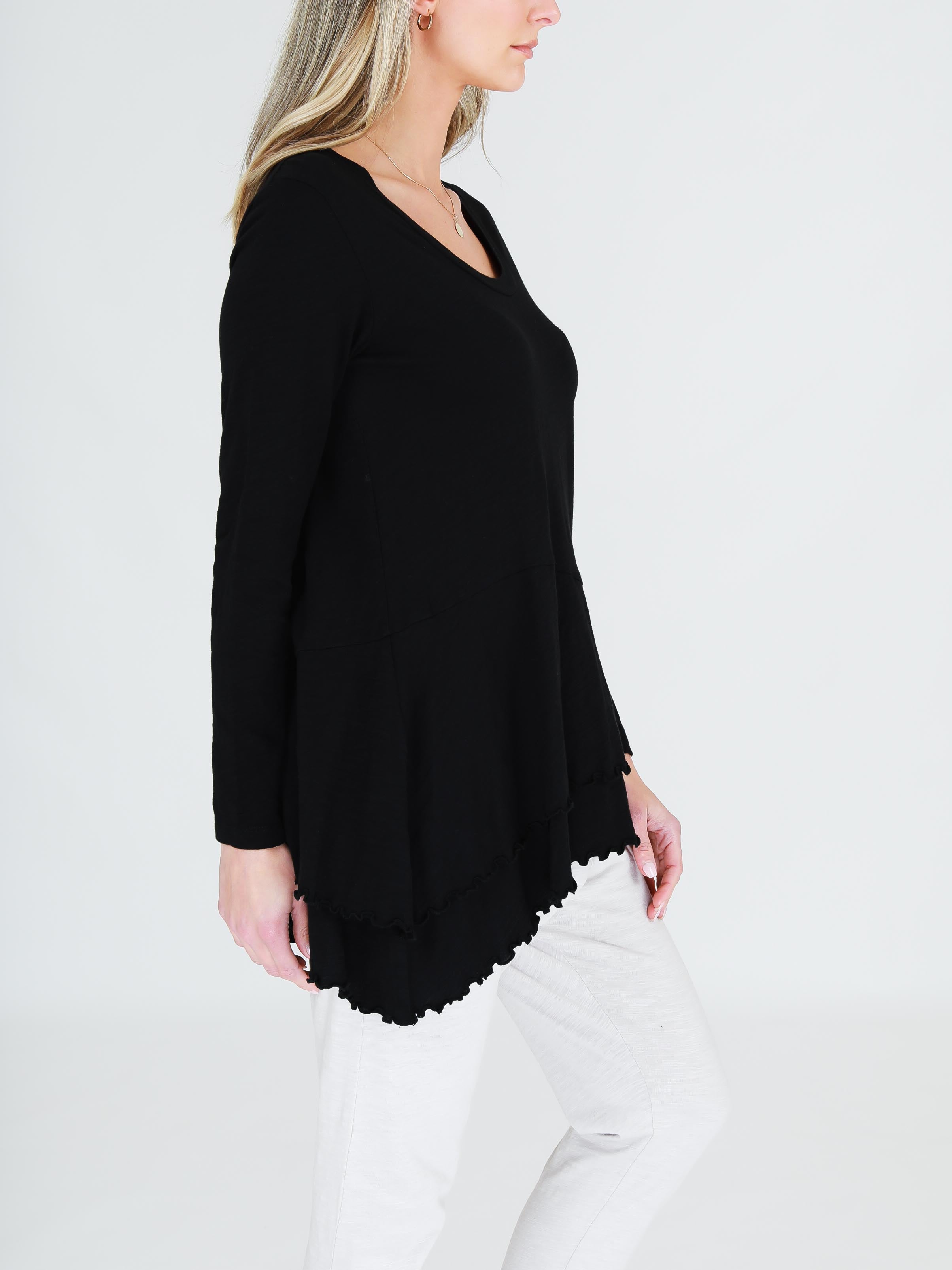 oversized tee womens #color_black