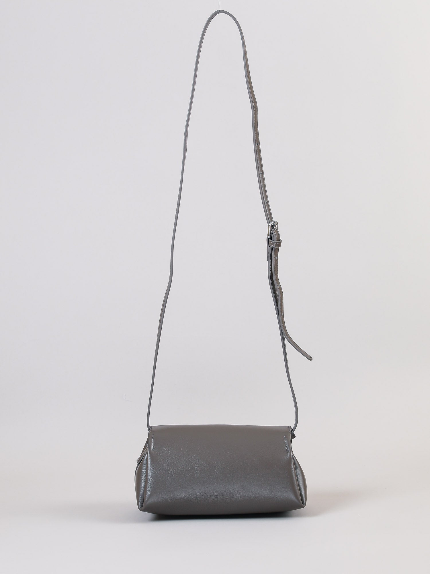 leather crossbody bag #color_grey