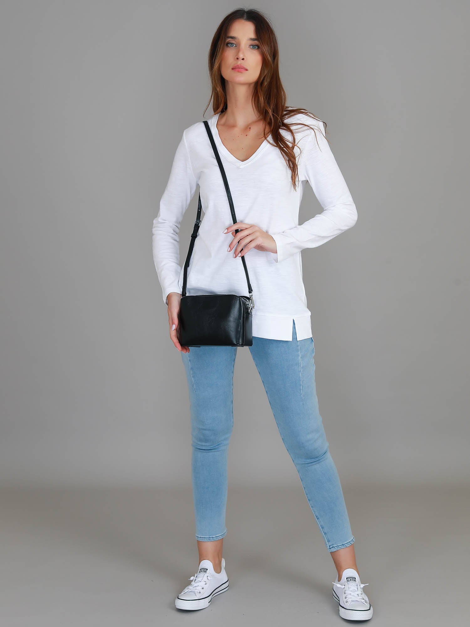 best leather crossbody bag #color_black