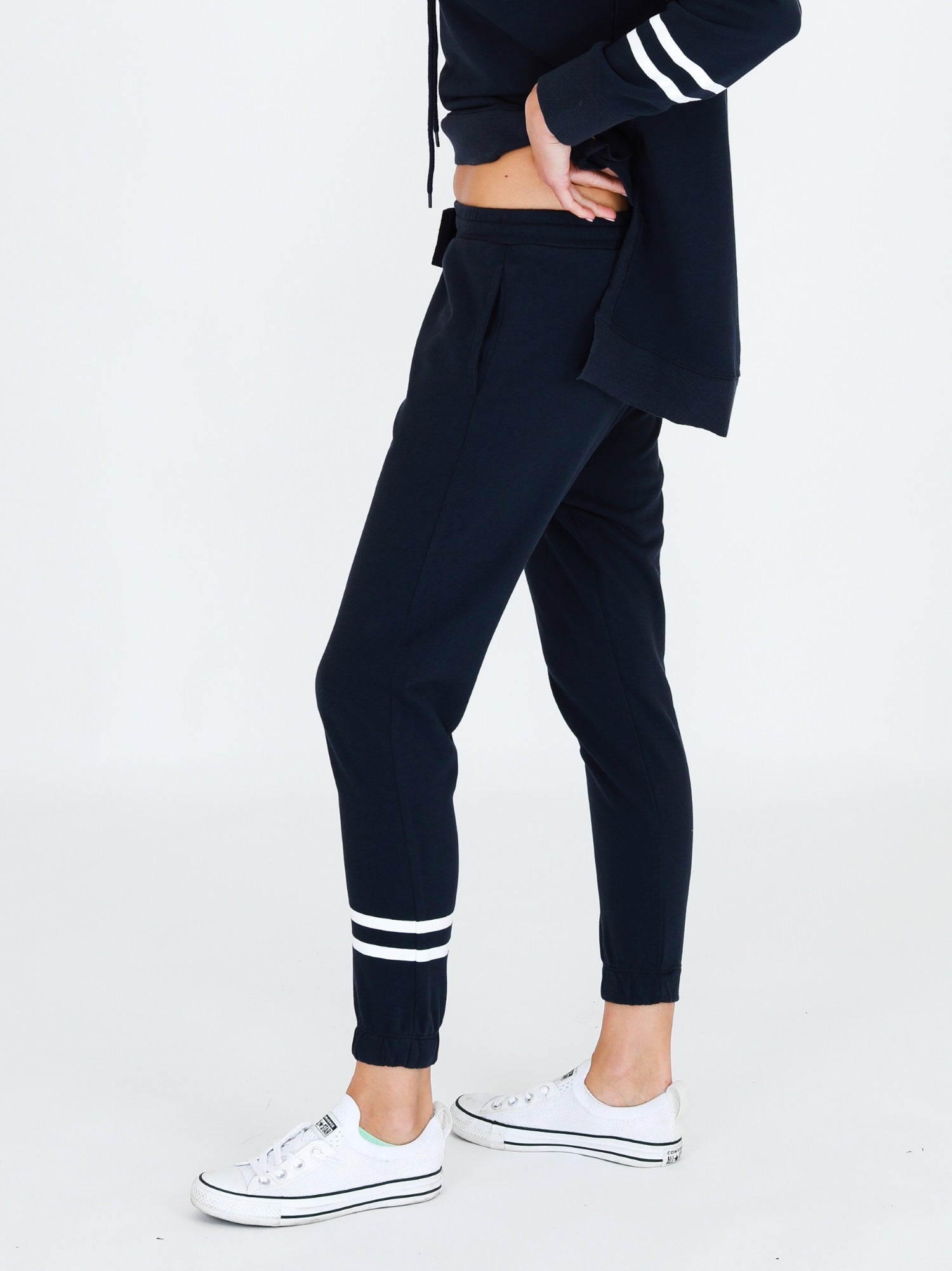 Baggy Track Pants #color_ink