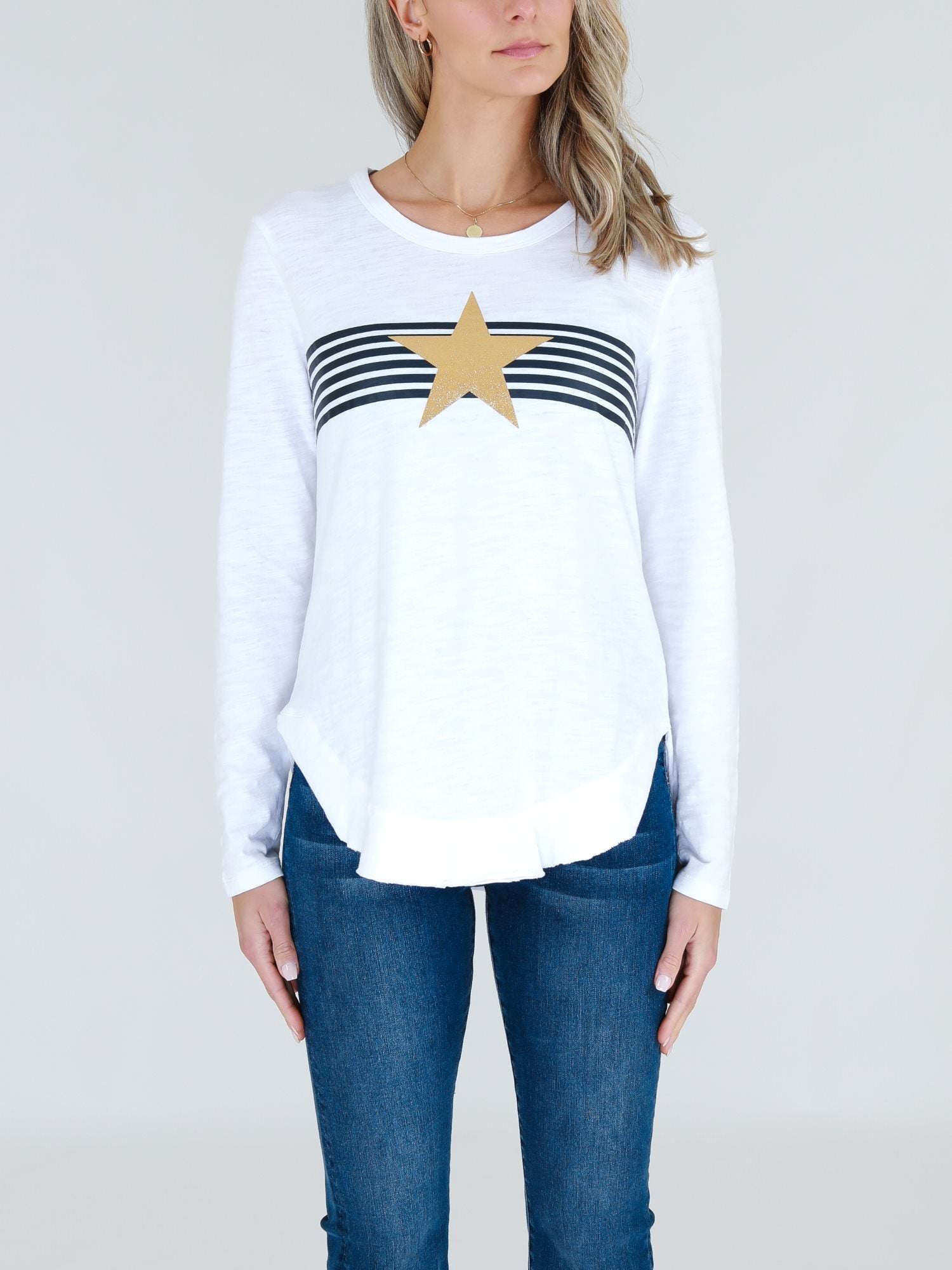 cotton long sleeve shirt #color_white