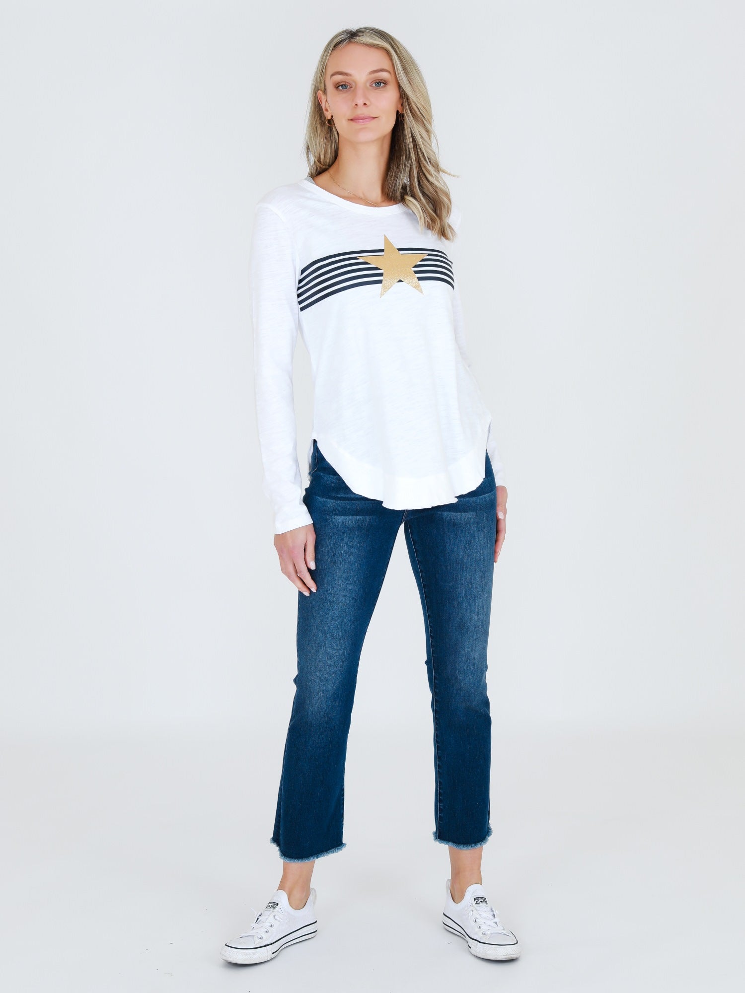long sleeve cotton #color_white