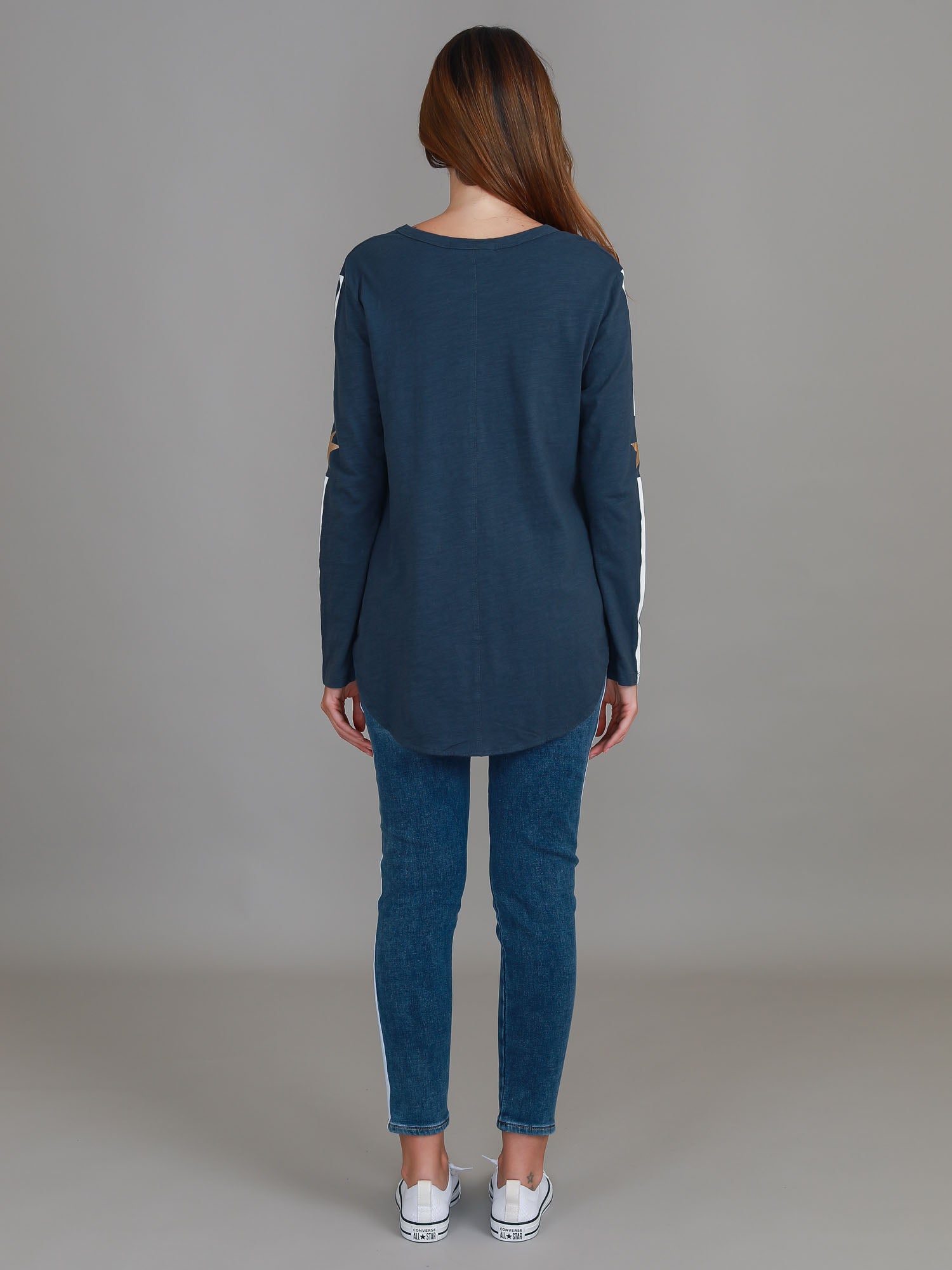 navy tops for women #color_indigo