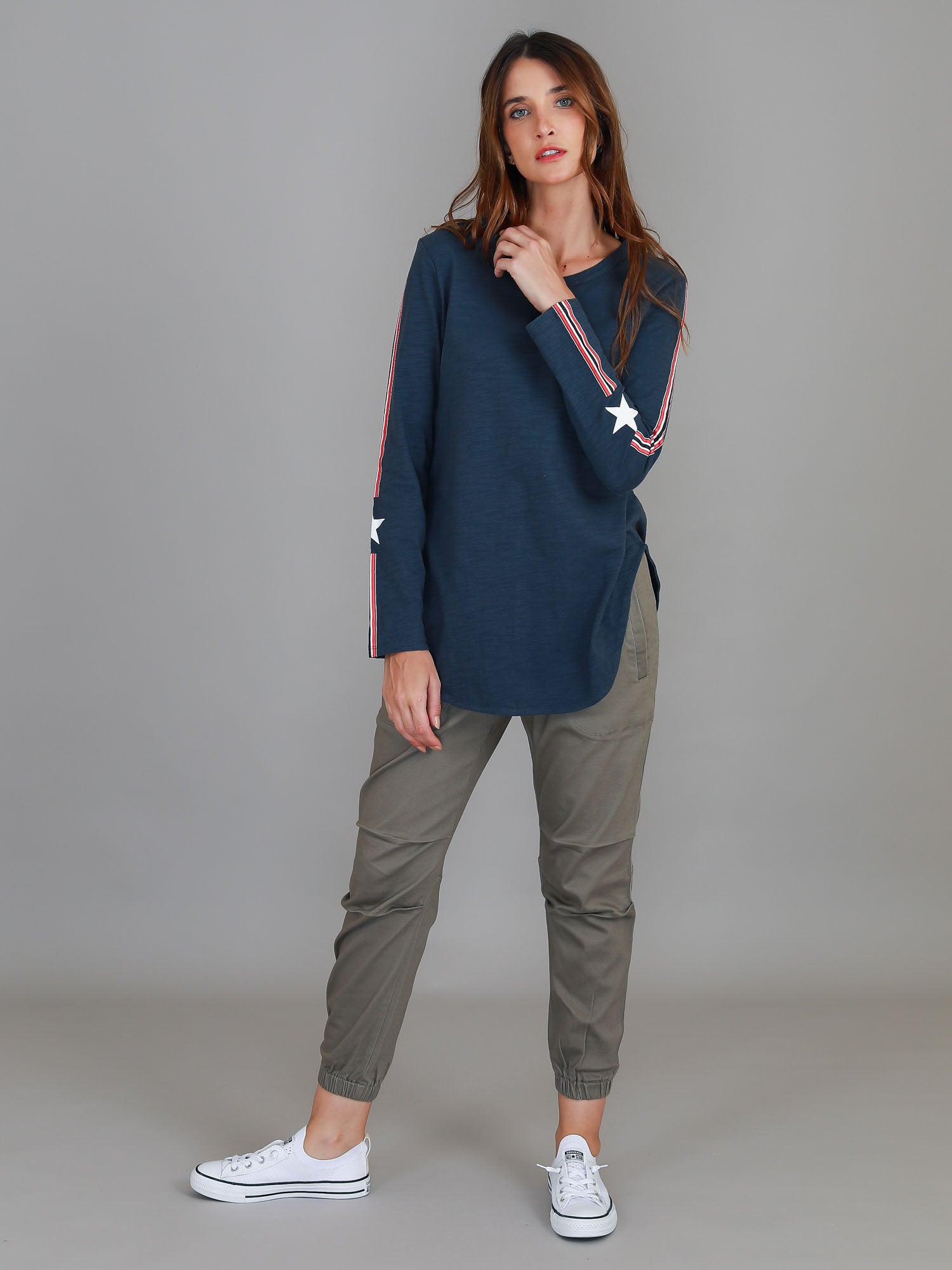 cute graphic tees for women #color_navy