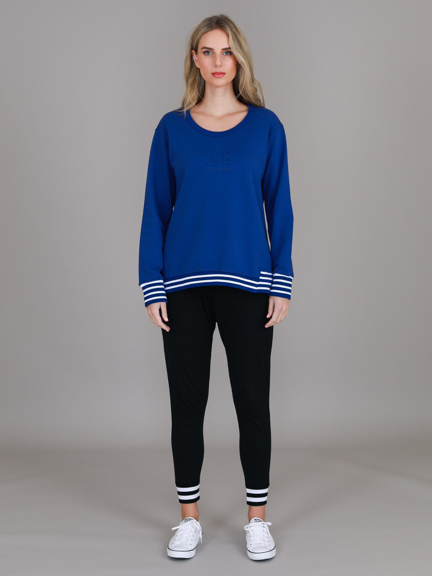 cobalt blue sweater #color_dusk blue