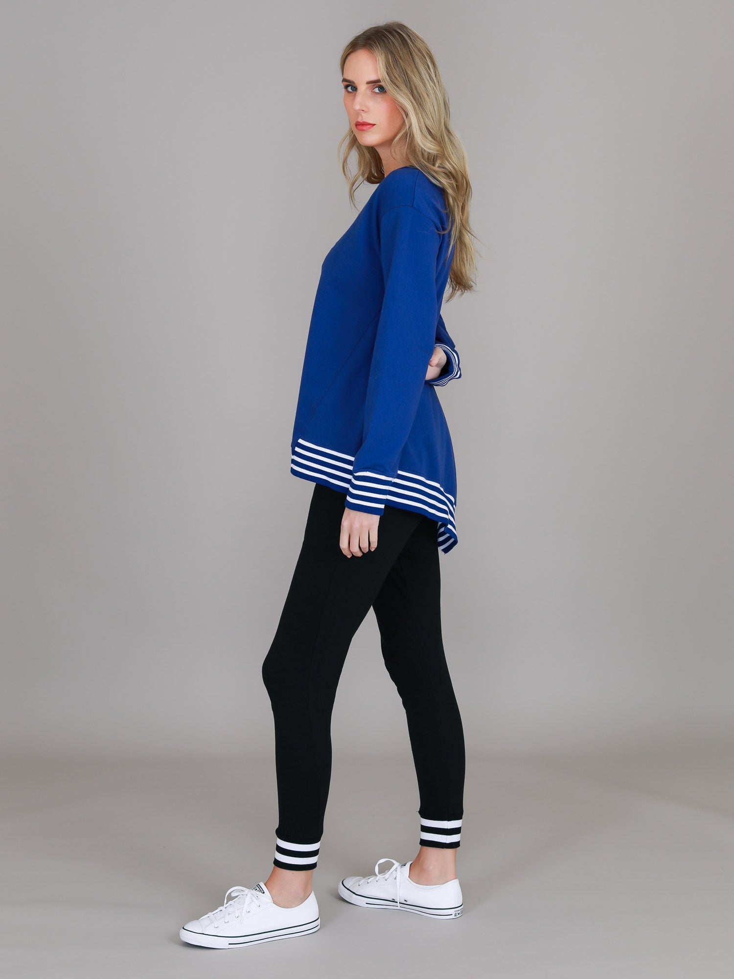 blue and white striped sweater #color_dusk blue