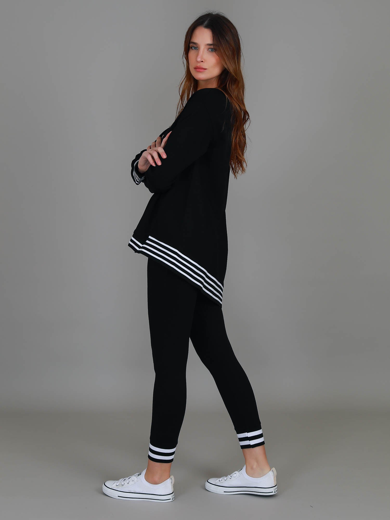 womens track suit #color_black