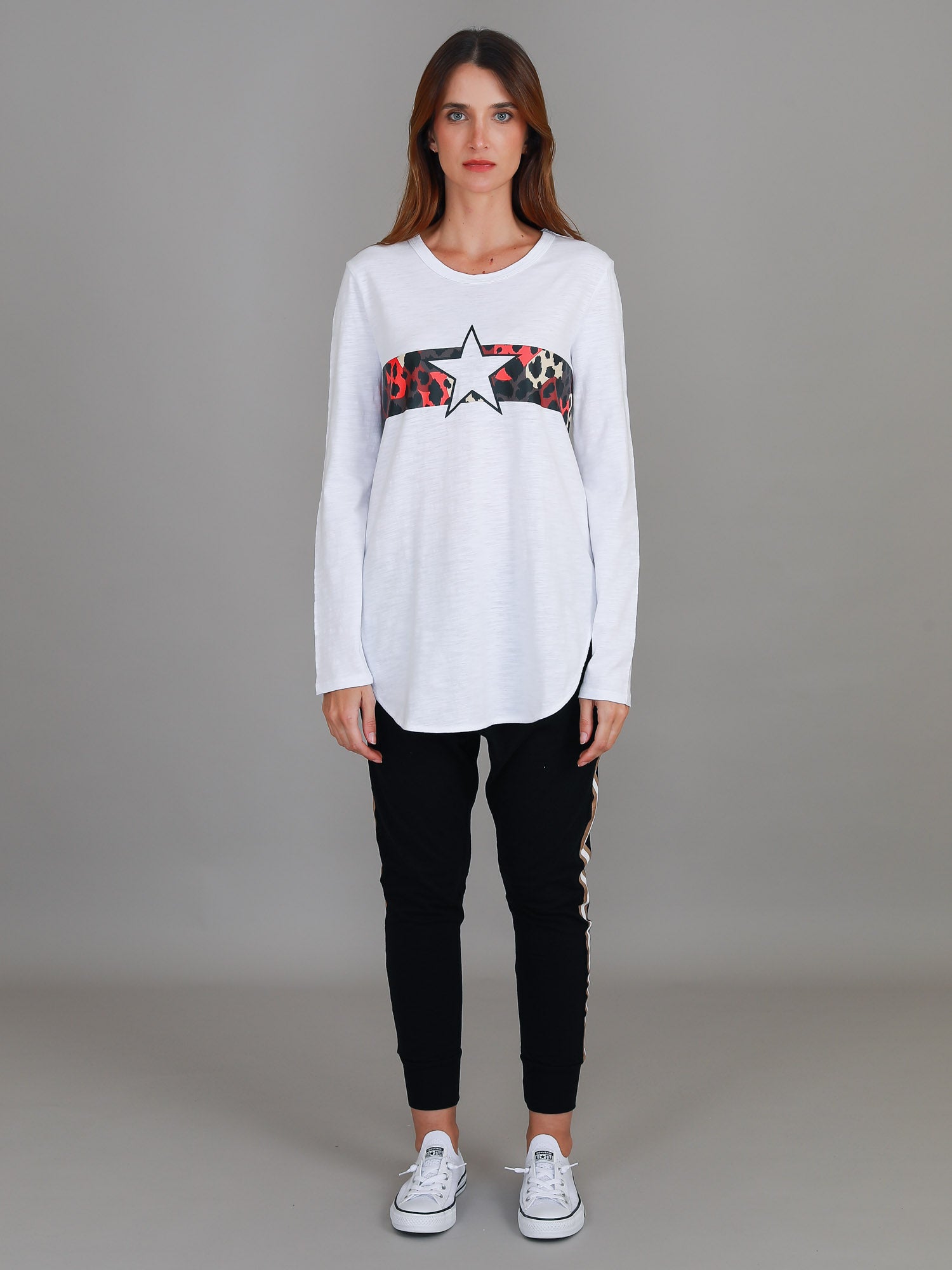 full sleeve t shirts for womens #color_white