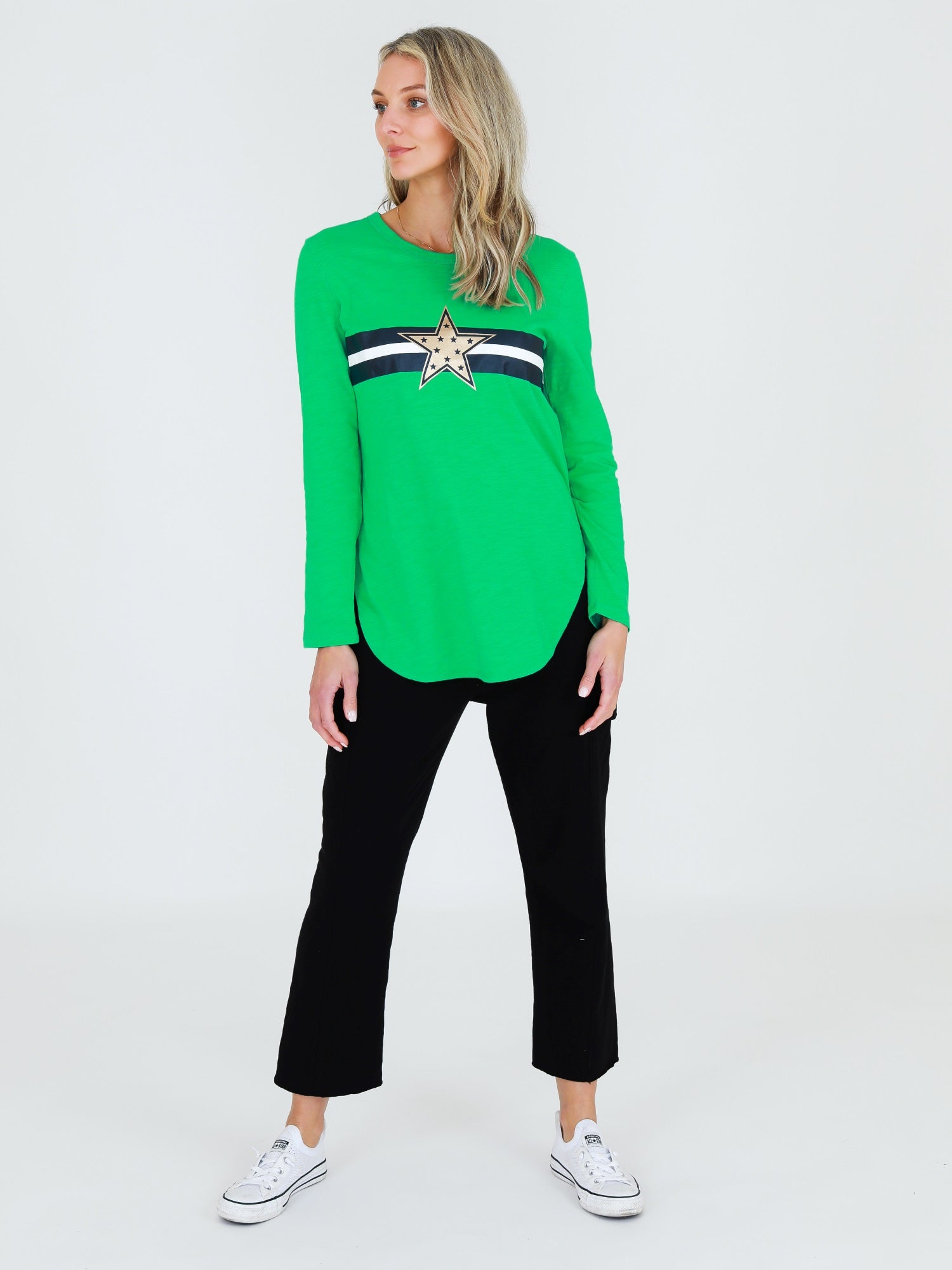 graphic oversized tee #color_nephrite