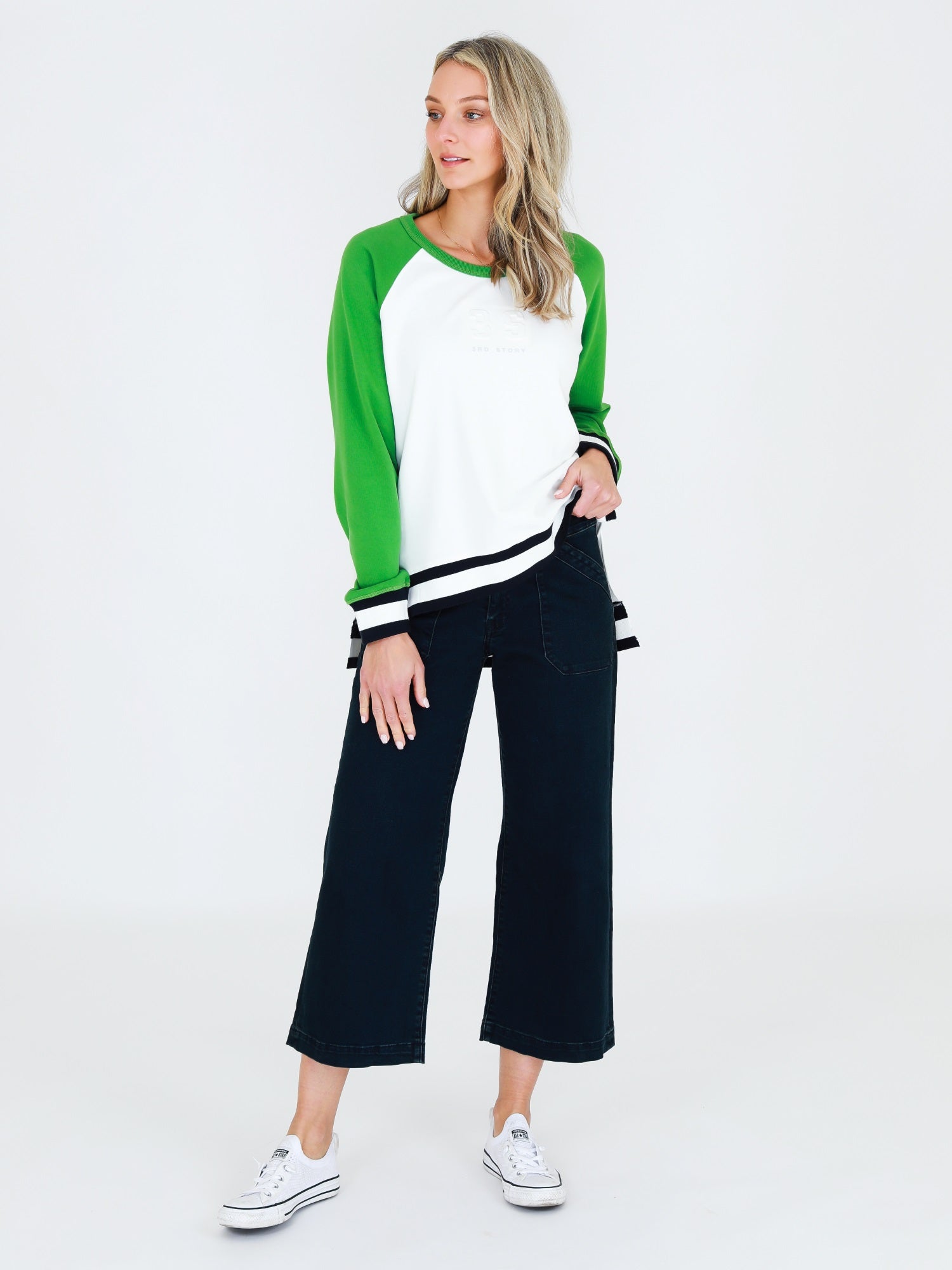 Raglan Crewneck Sweatshirt #color_nephrite