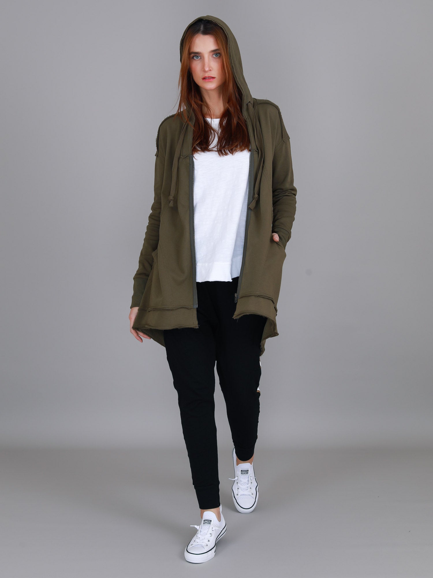 long jacket #color_khaki