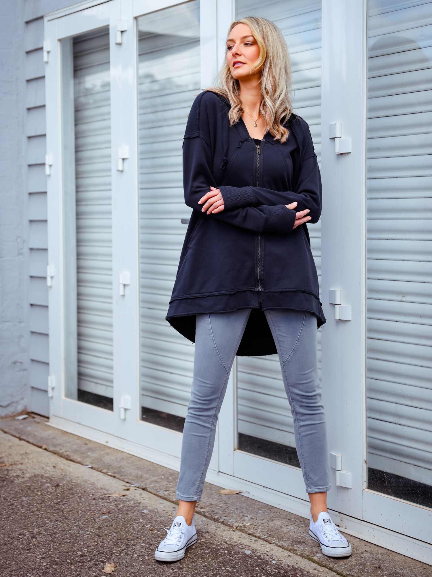 women long coat #color_ink