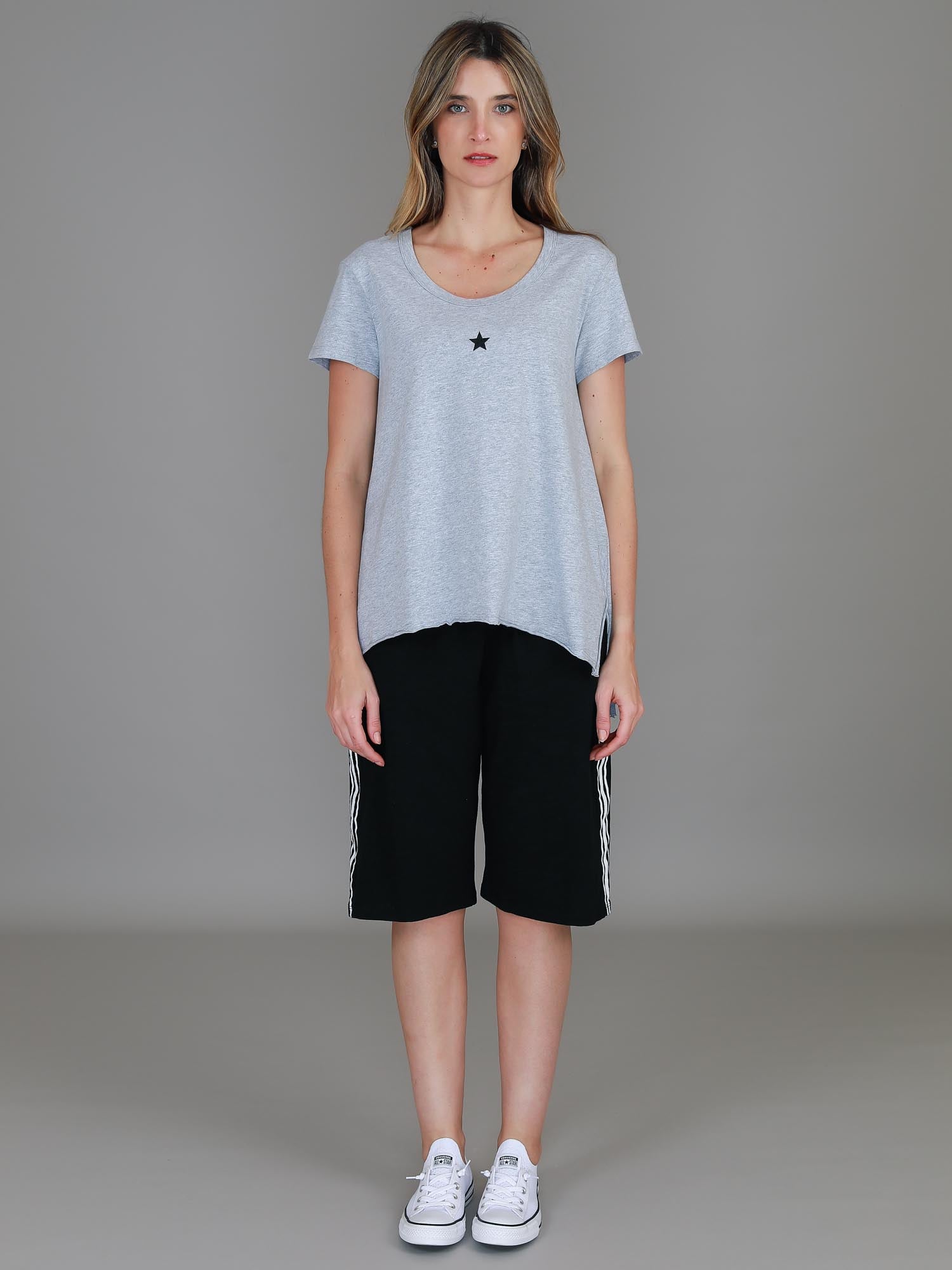 women's gray t shirts #color_grey marle