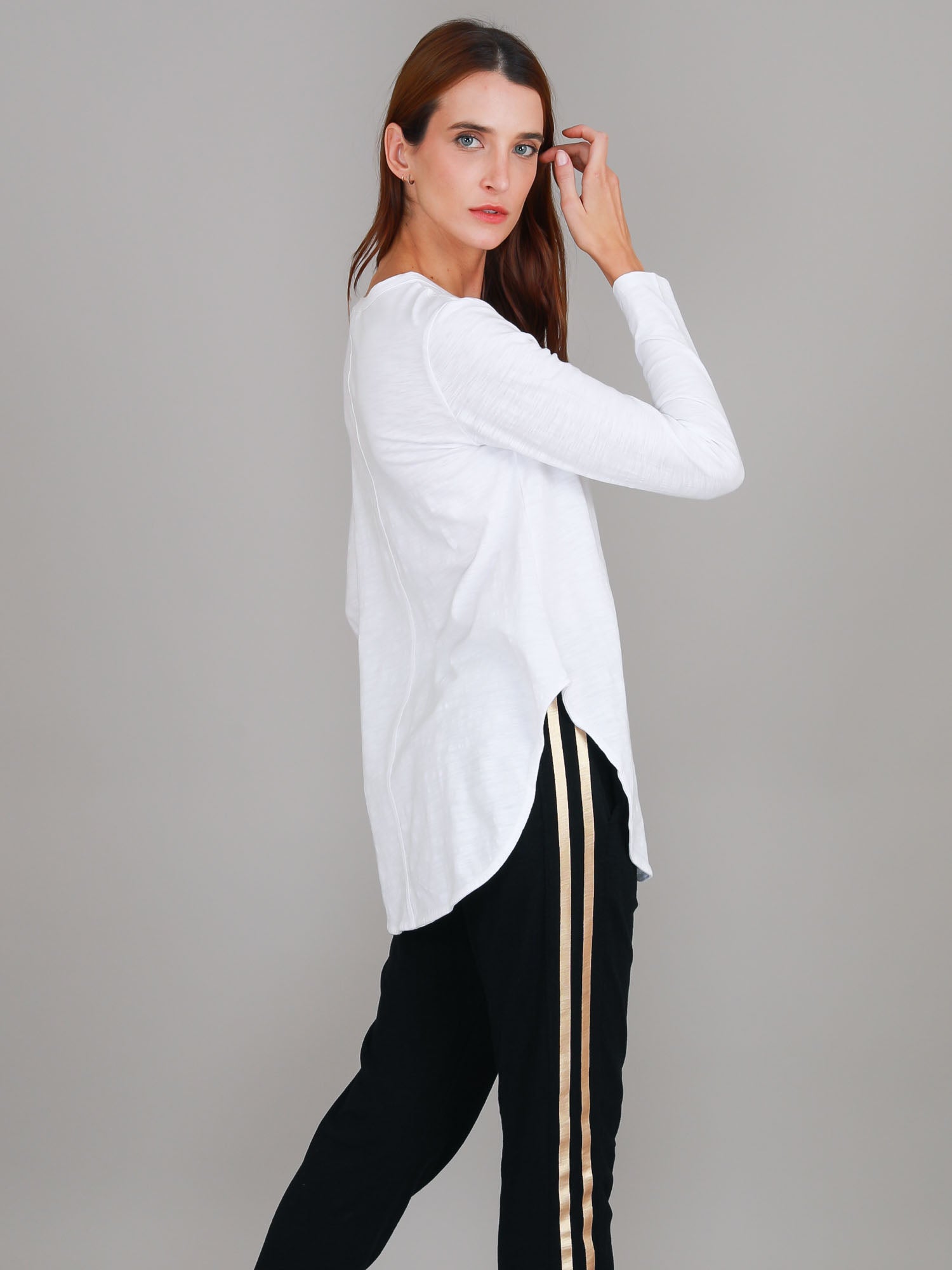 long sleeved t shirt #color_white