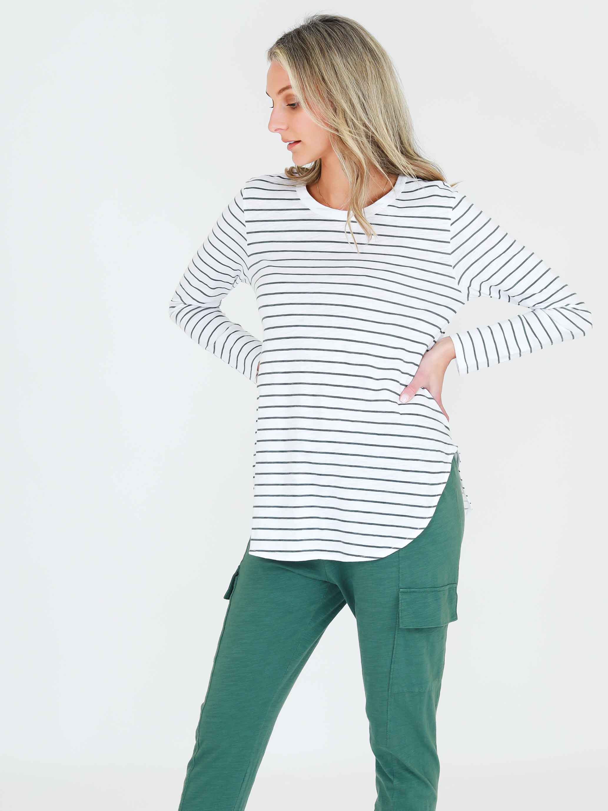 long length t shirts #color_stripe
