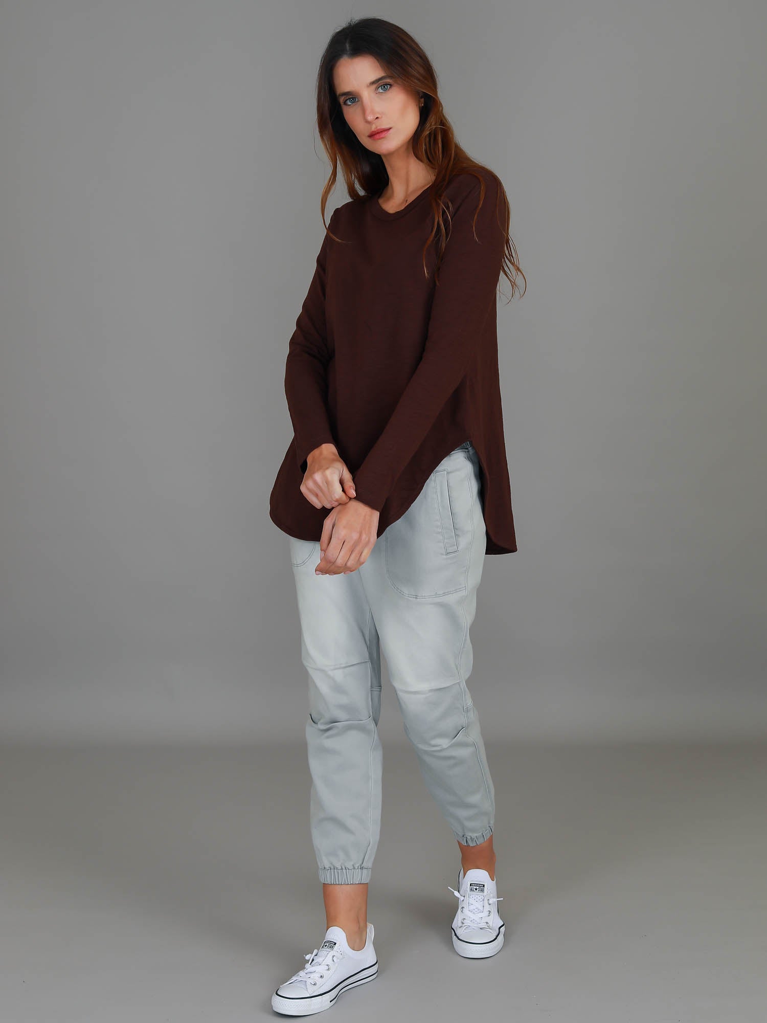 long sleeve oversized t shirt #color_coco