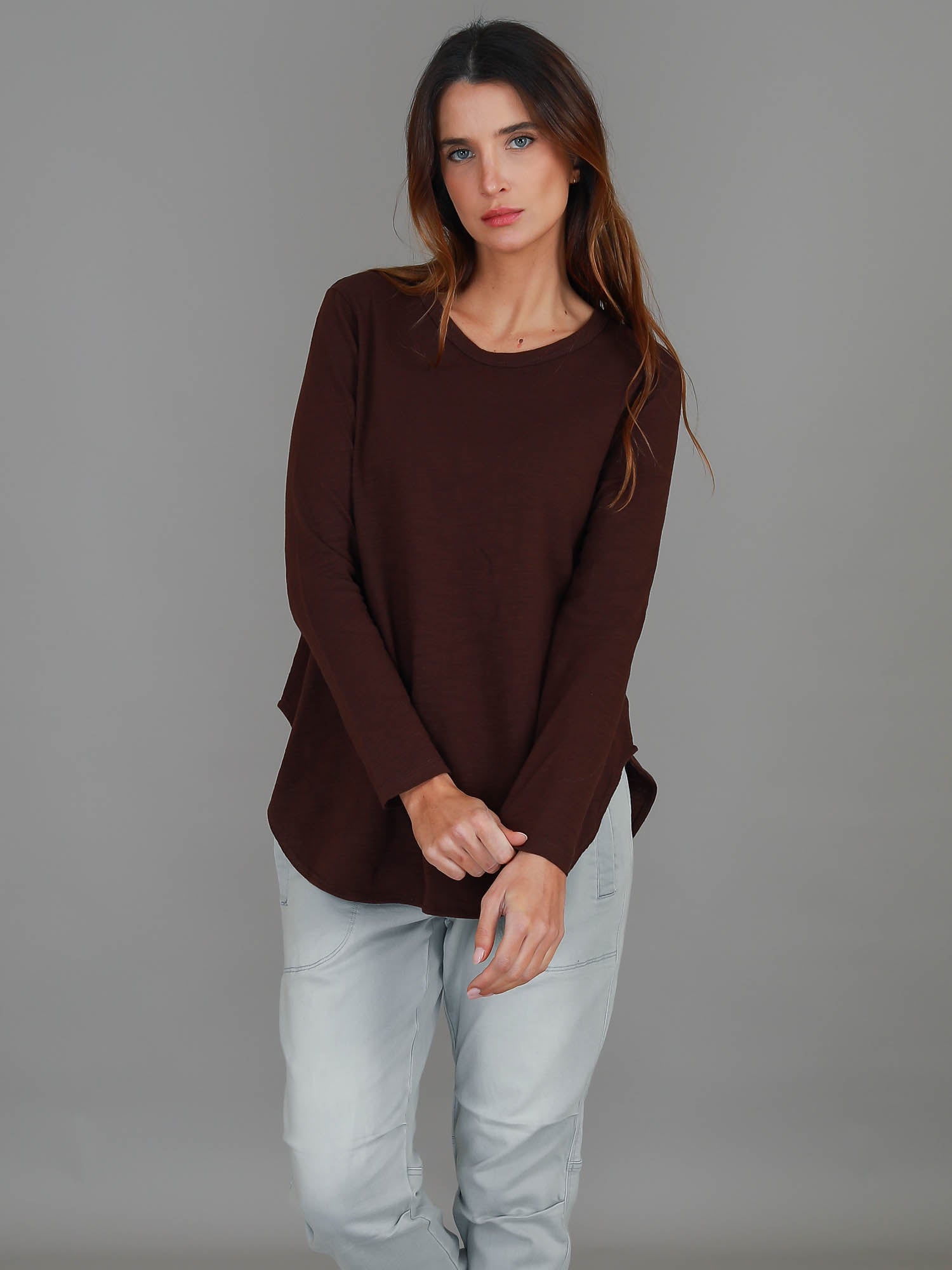 oversized tshirt womens #color_cocoa