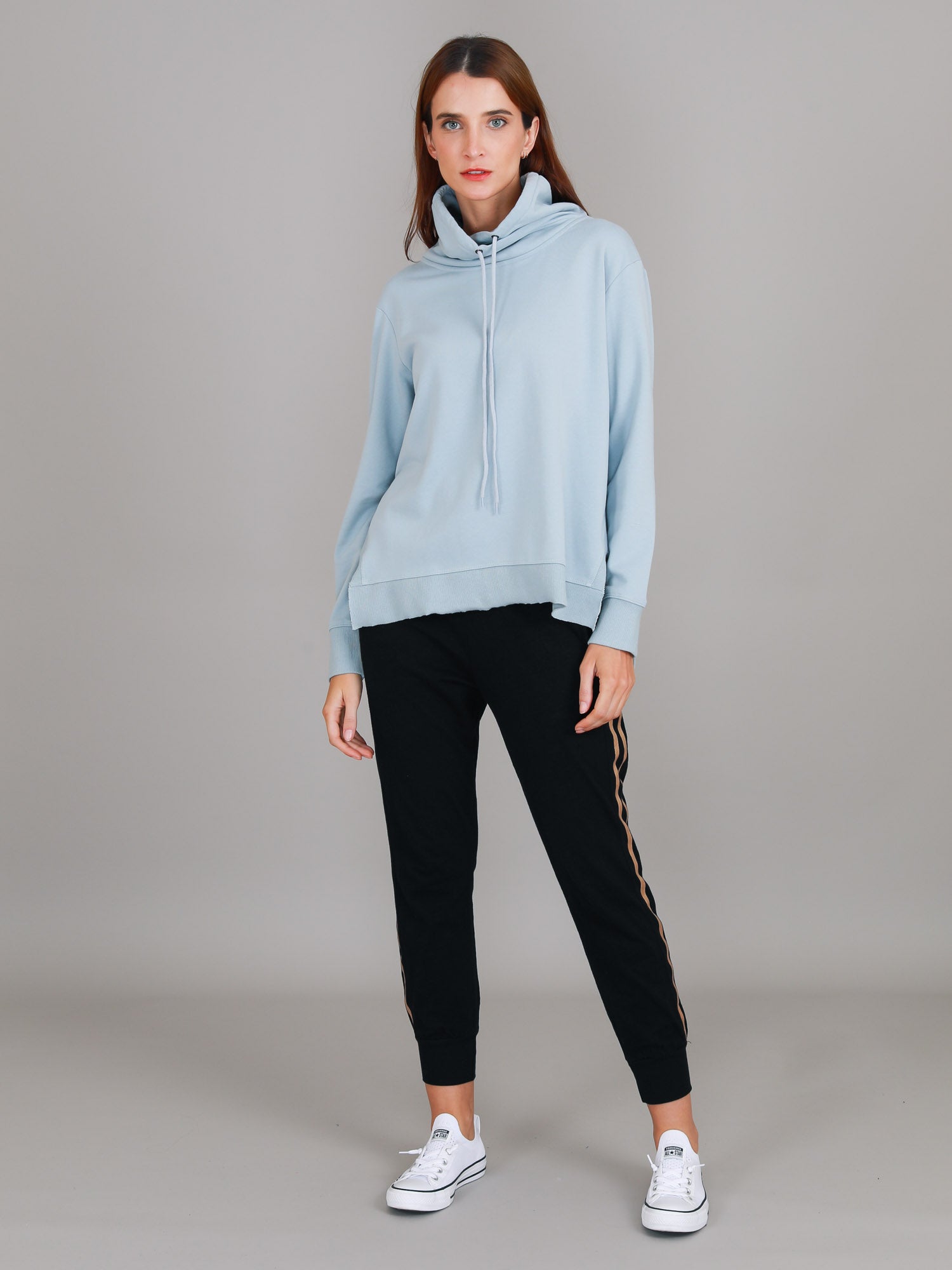 womans hoodies #color_storm blue