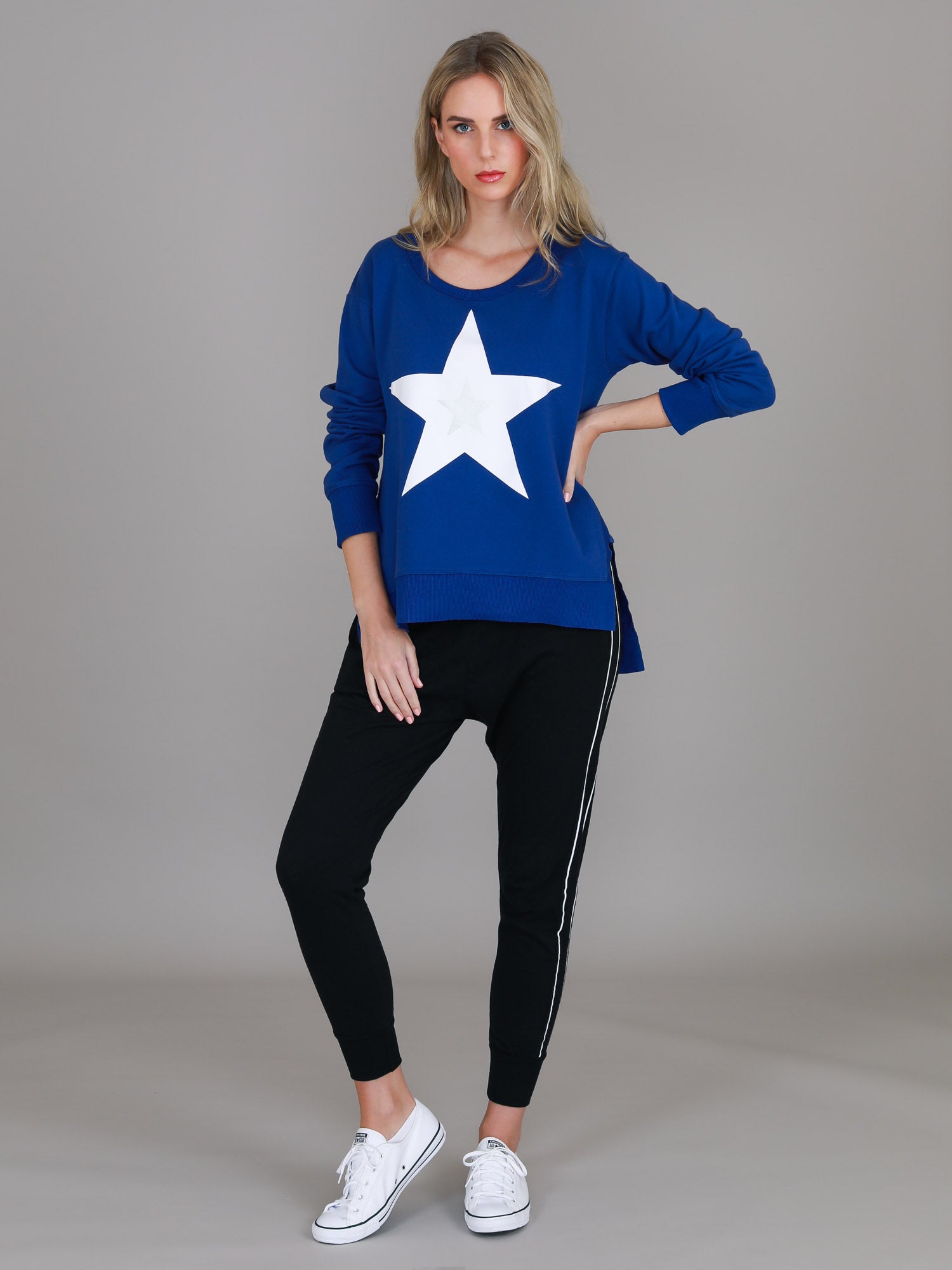 women's sweatshirt #color_dusk blue
