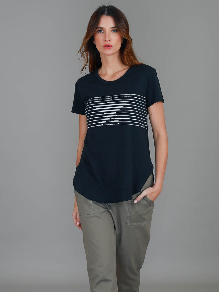Lily Silver Star Print T Shirt