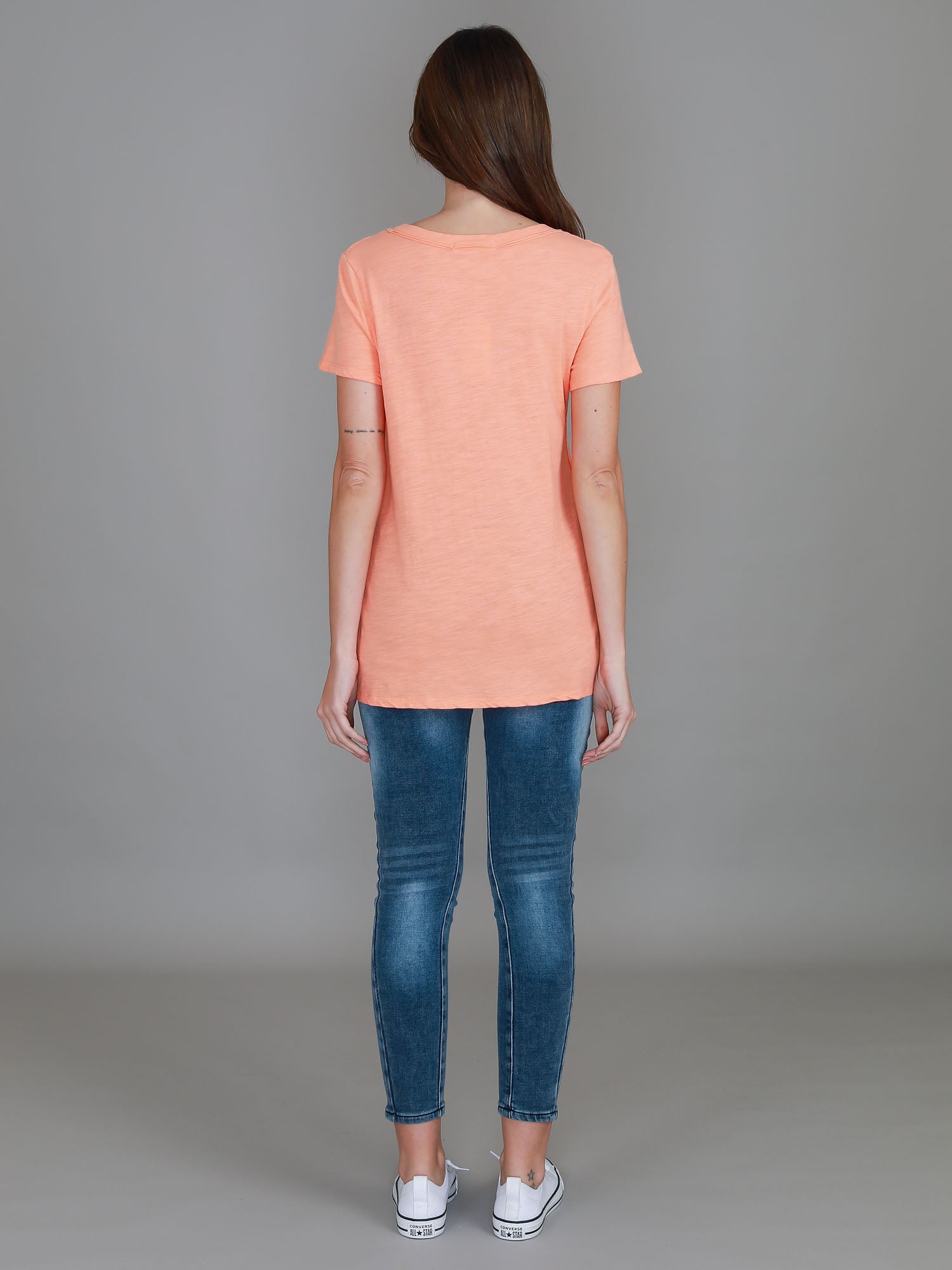 staple tops #color_papaya