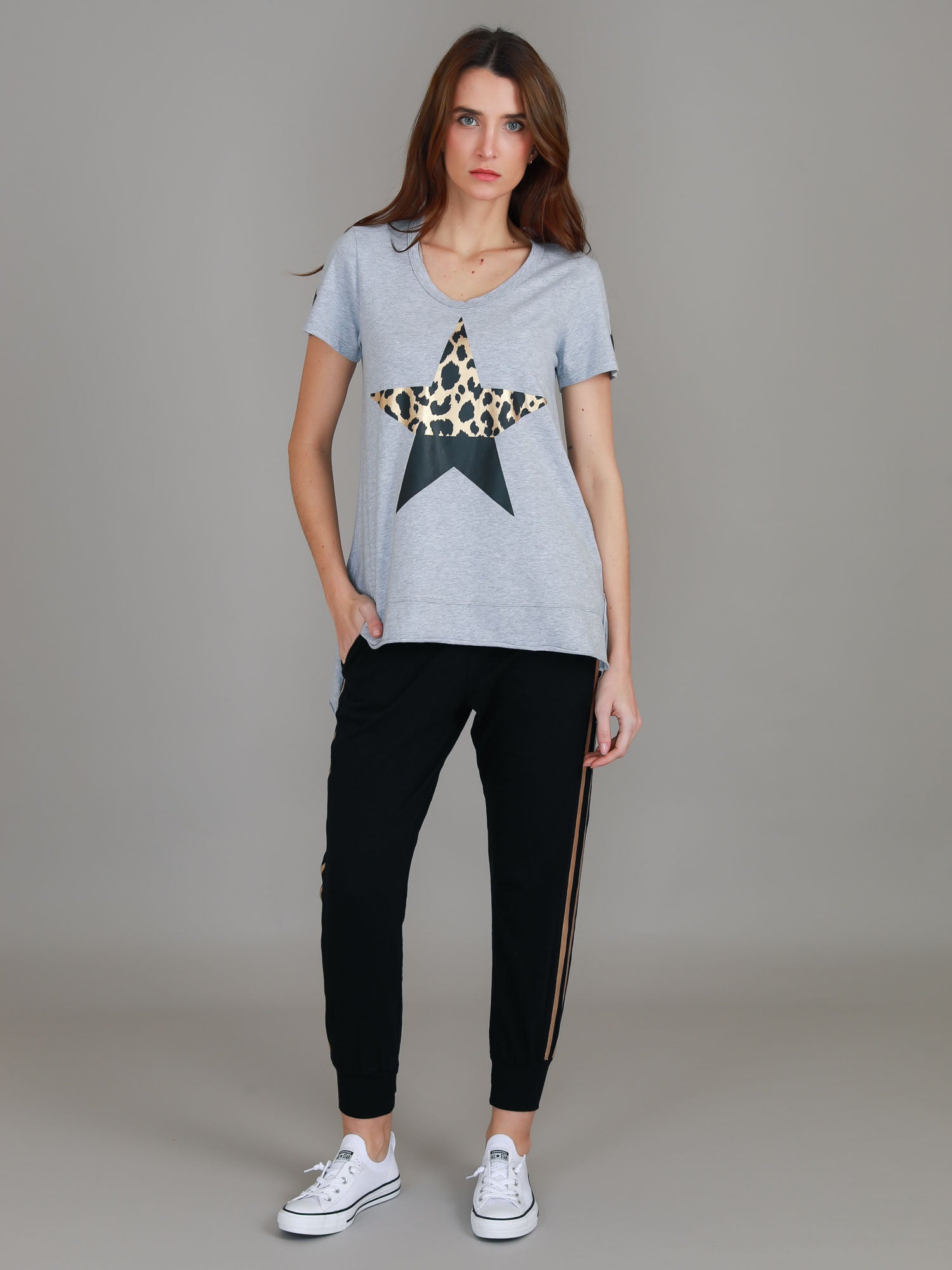 womens graphic tee #color_grey marle