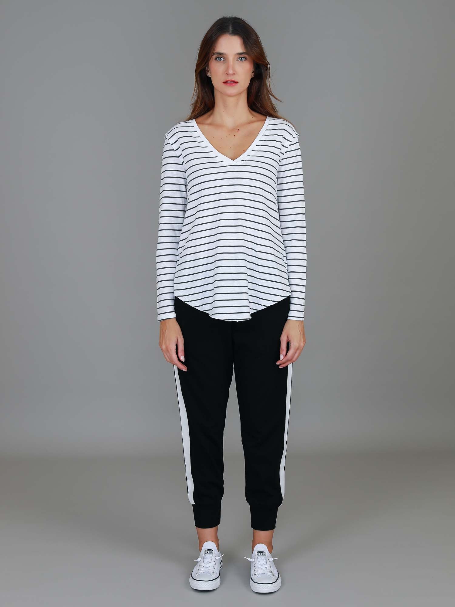plain long sleeve t shirts #color_stripe