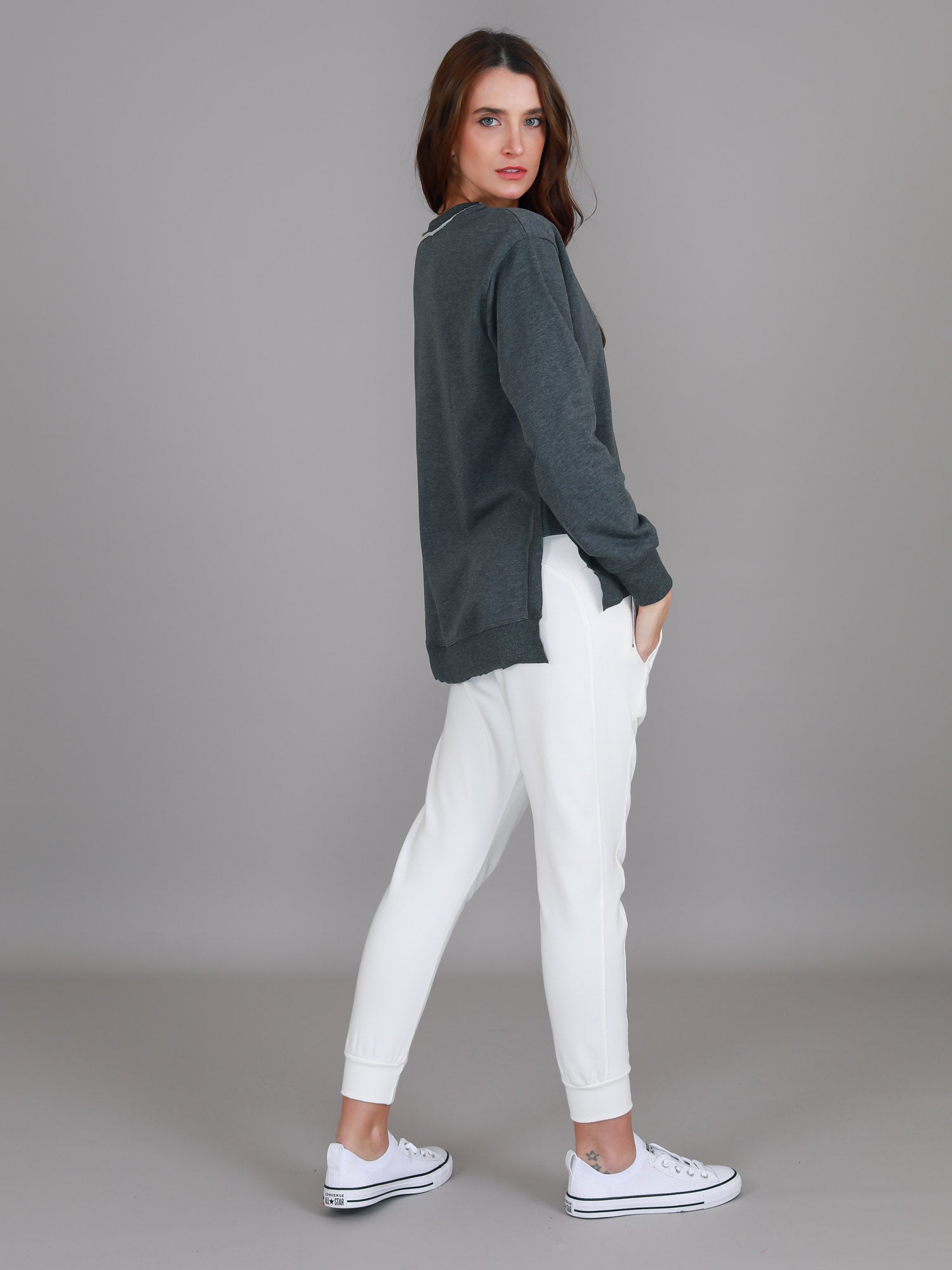 grey sweatshirt womens #color_ash marle