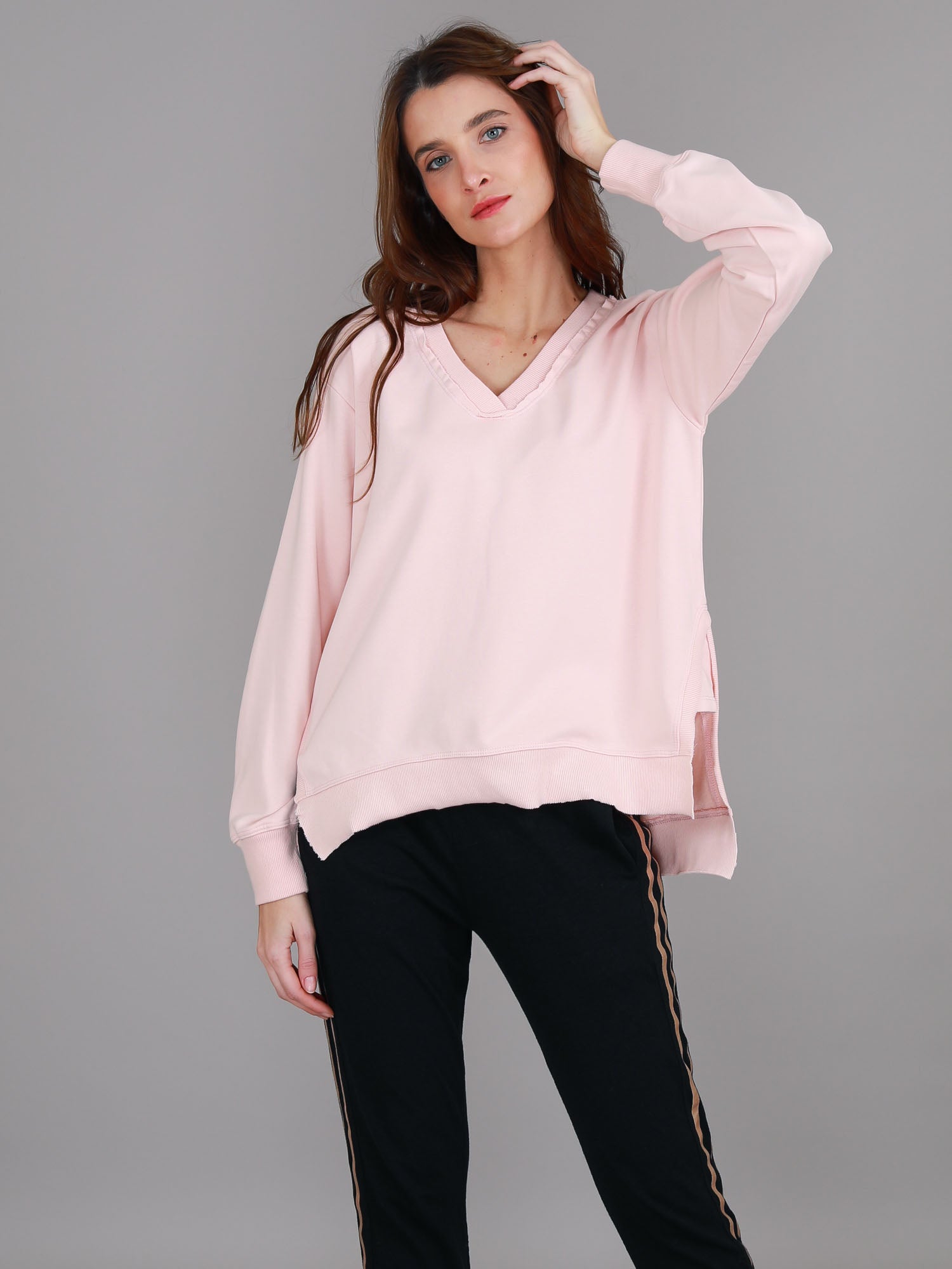 baby pink sweatshirt #color_misty rose