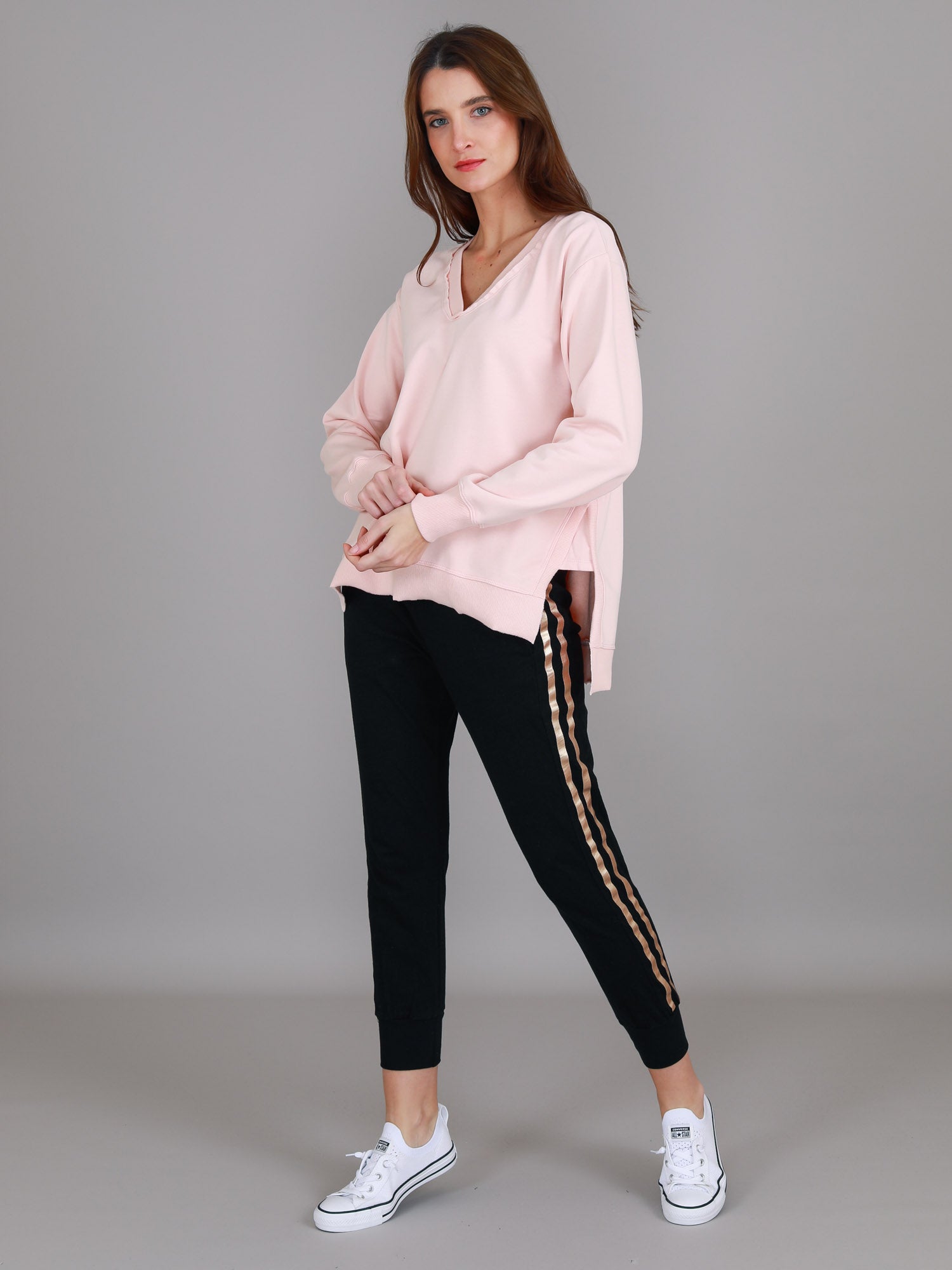 pink oversized sweatshirt #color_misty rose