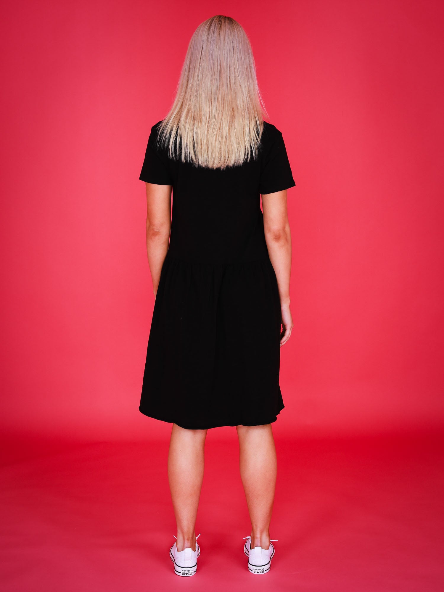 black tiered dress #color_black
