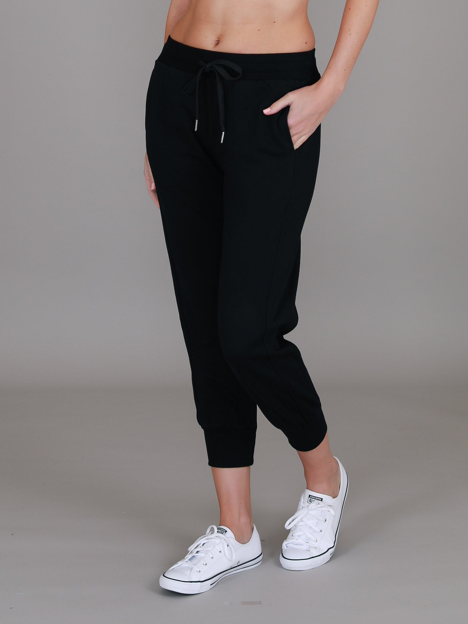 black sweatpants women #color_black