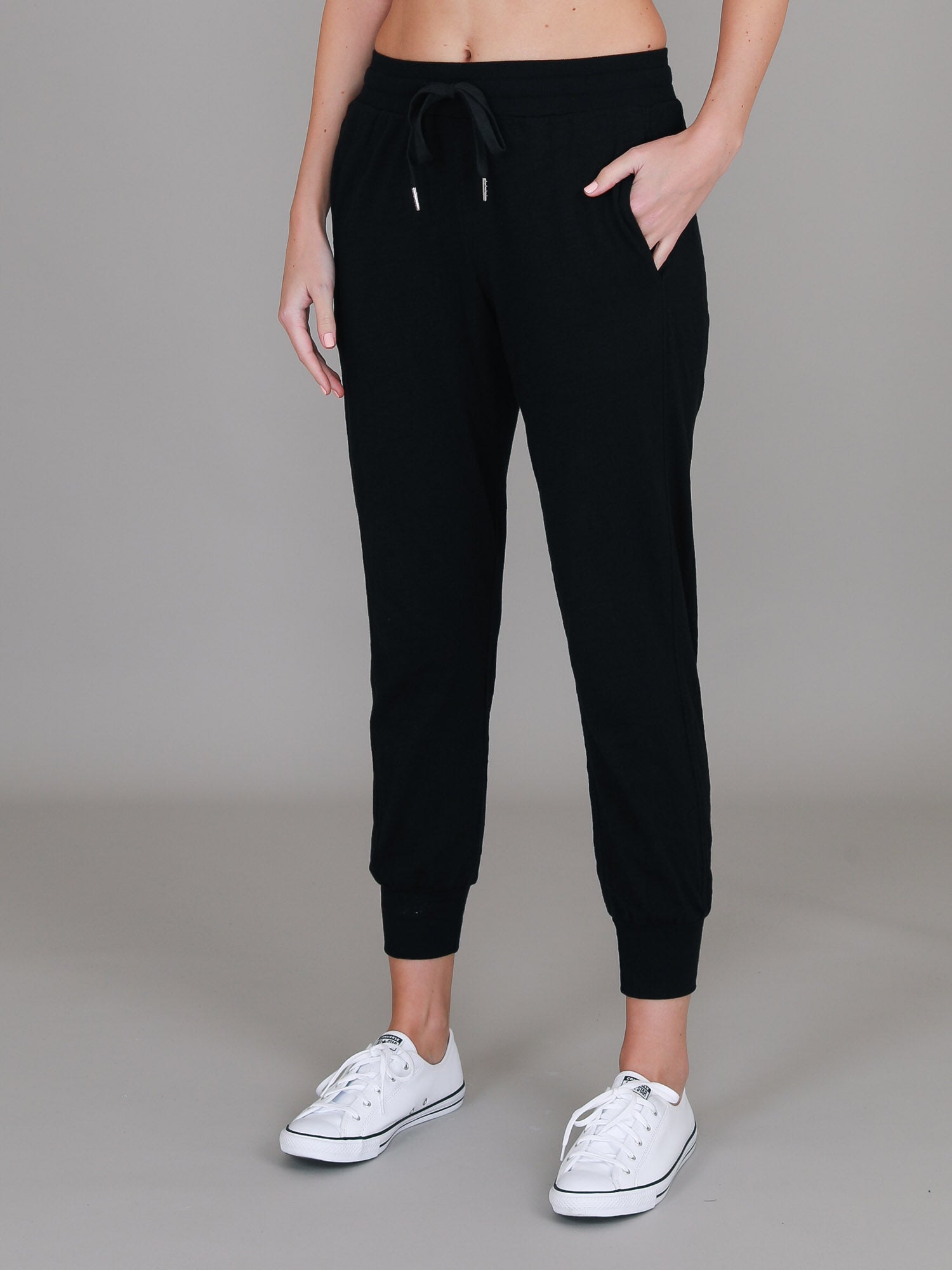 Amber Track Jogger Pants Women's Black Joggers – 3rd Story